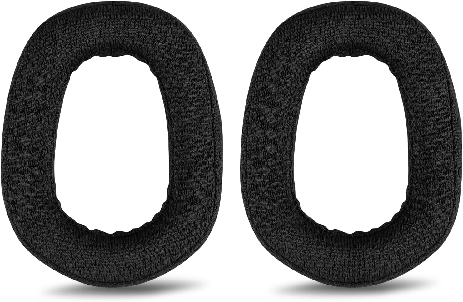 Linkidea Replacement Ear Pads for Logitech G435 Bluetooth Wireless Gaming Headphones Ear Cushions (Mesh Fabric/Black) image number 3
