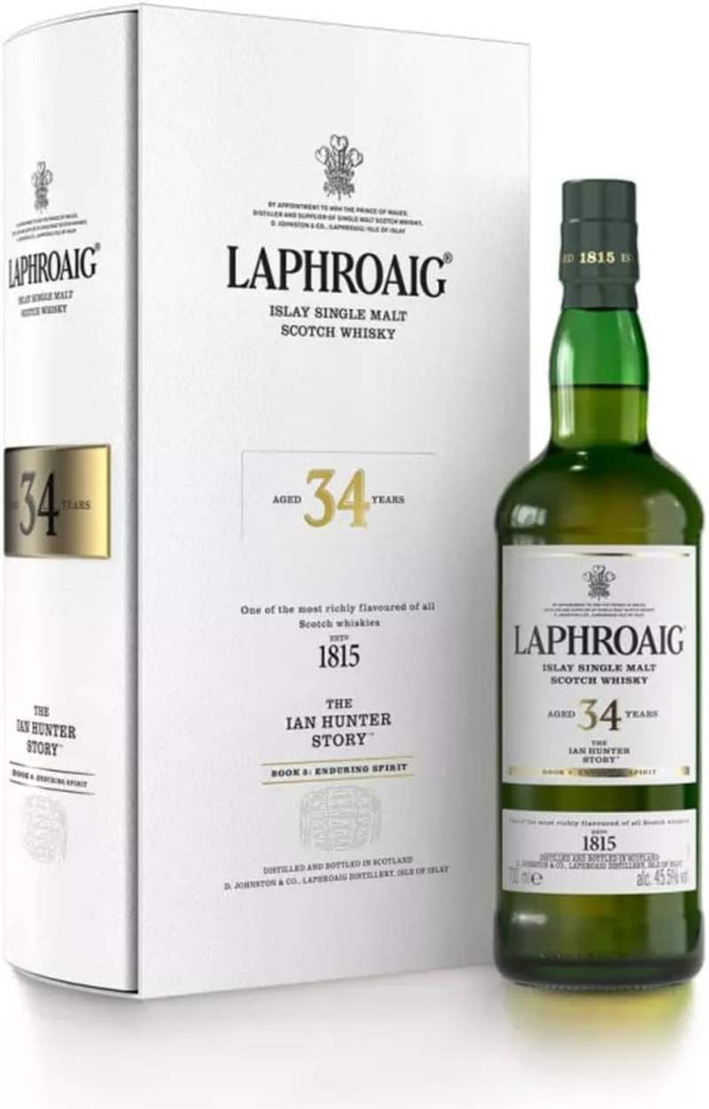 Laphroaig 34Yo Ian Hunter Book 5 Whiskey 700Ml