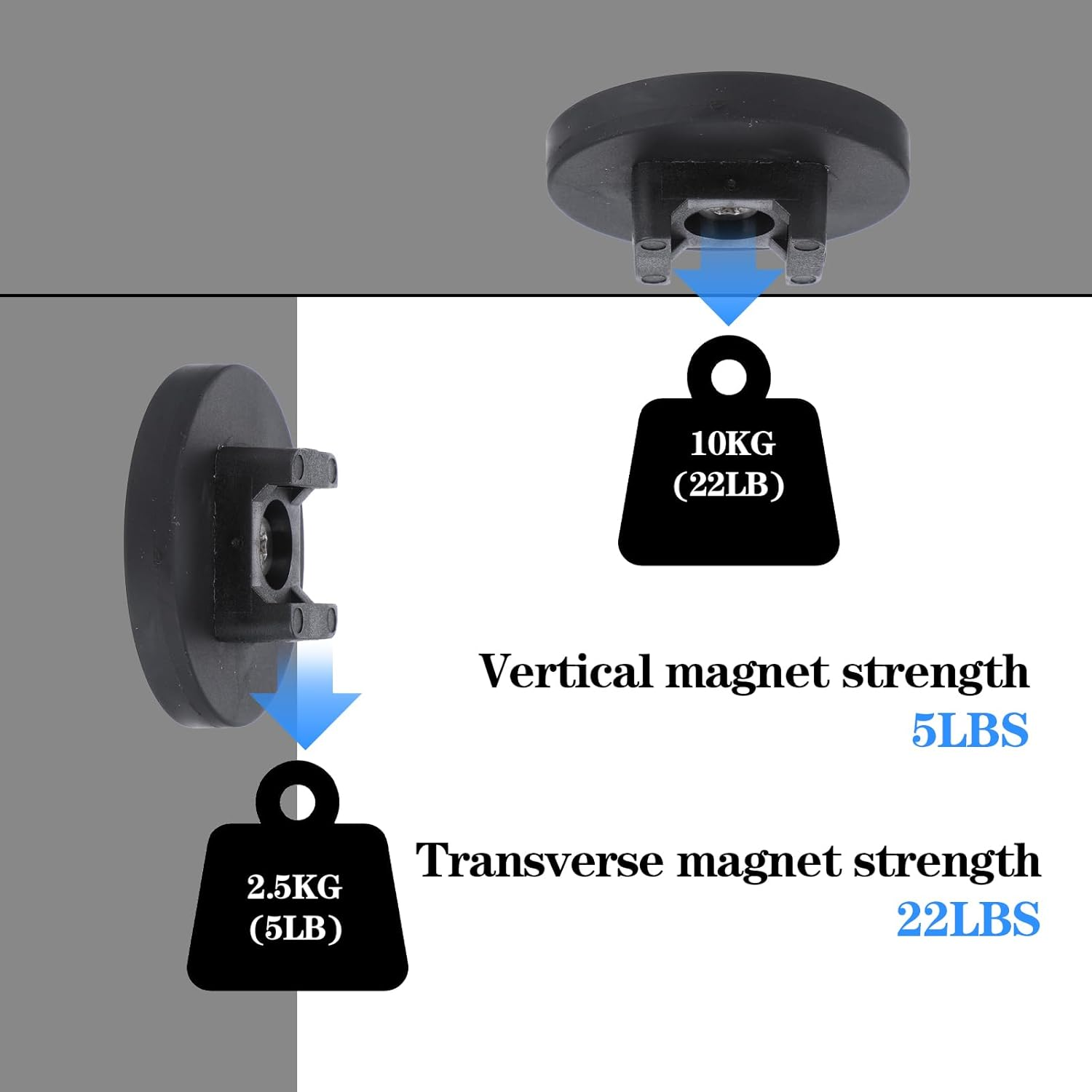 15 Pcs Magnetic Cable Clips Zip Tie Mount Base Black Magnetic Wire Holder Multipurpose Cable Ties Mount Wire Clips Management Base Electrical Cable Ties Supplies for Cable Wire image number 3