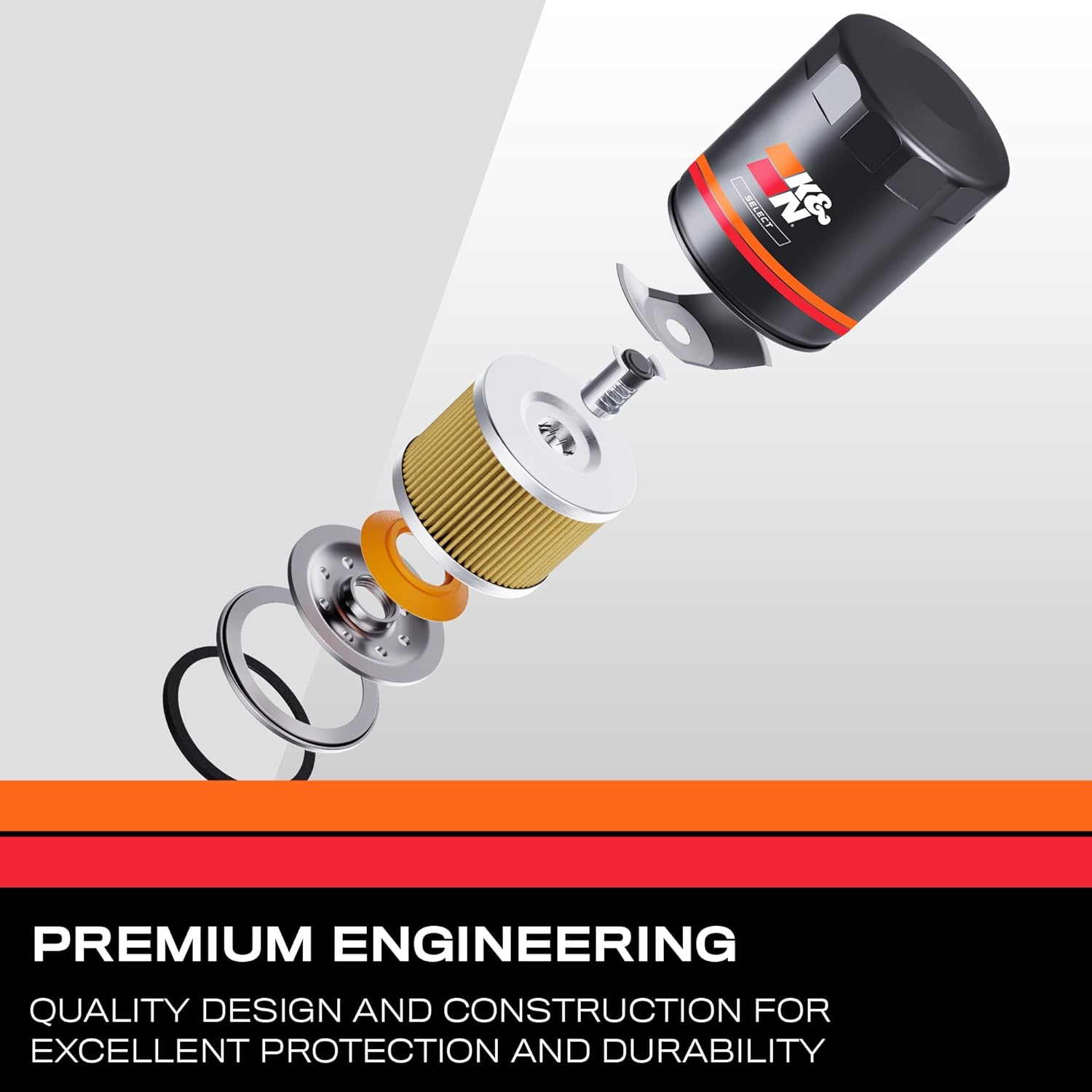 K&N SO-2004 Select Spin-On Oil Filter image number 1