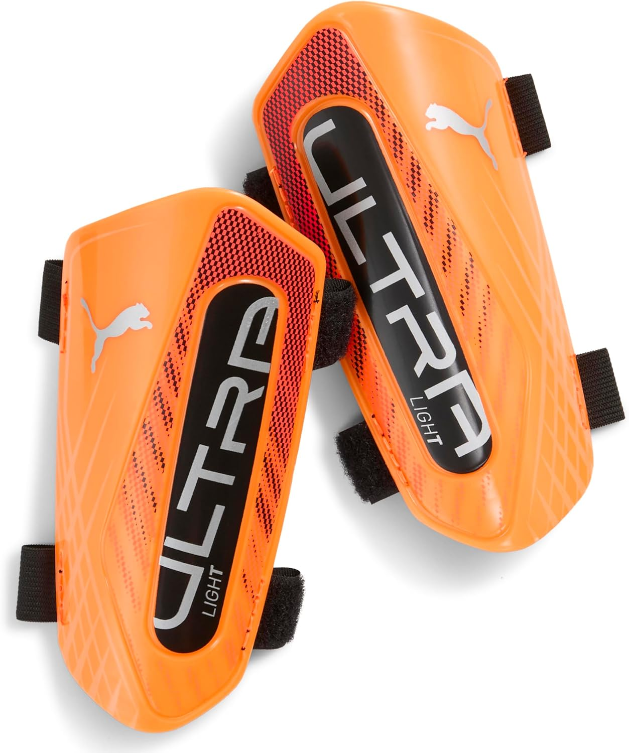 PUMA Ultra Strap Shin Pads, Adult, Unisex, Fizzy Light Parisian Night (Multicoloured)