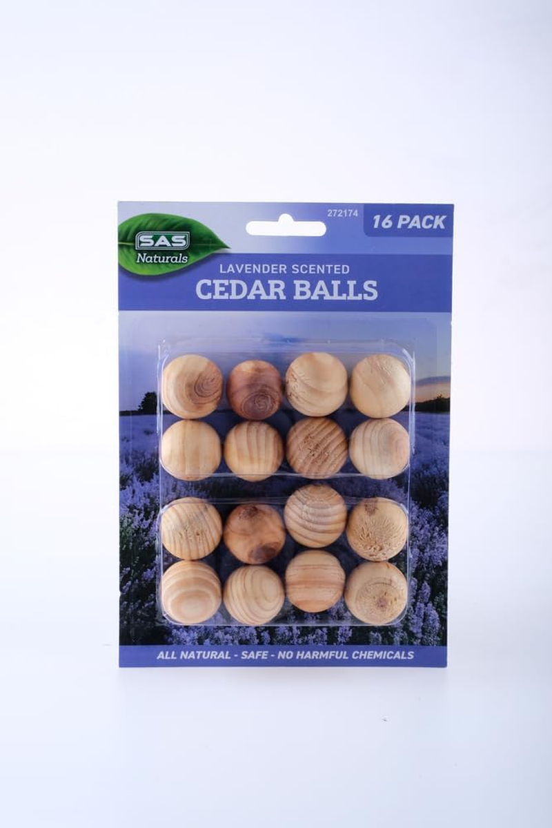 SAS Pest Control Lavendar Scented Cedar Moth Balls (Pack of 16) image number 5