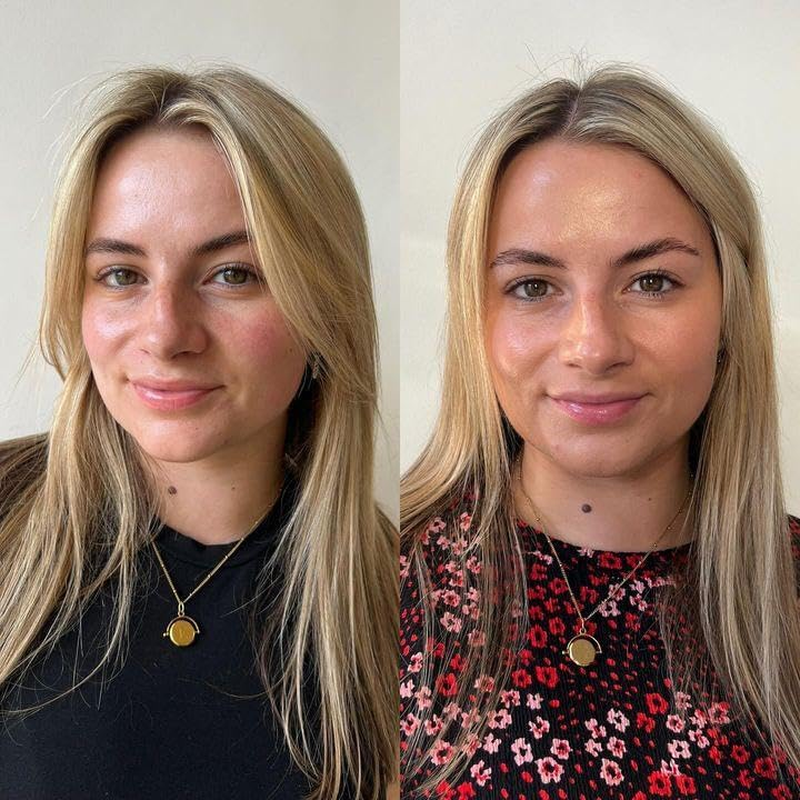 Skinny Tan Face Tan Notox Moisturising Face Tanning Drops - Gradual Fake Tan Face Serum with Vegan Collagen, Cruelty-Free, Paraben Free & Vegan Skincare - Dark Self Tan, 30Ml image number 5