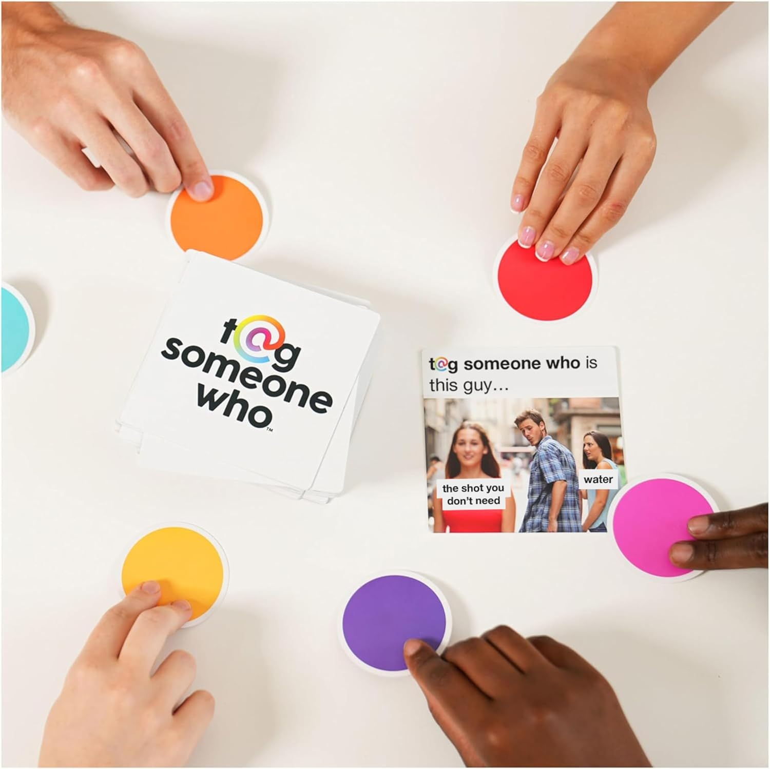 Spin Master Games Tag Someone Who - the Online Phenomenon, Now a Hilarious Party Game for Friends, Family, College, Birthdays & More, for Adults 18+ image number 3