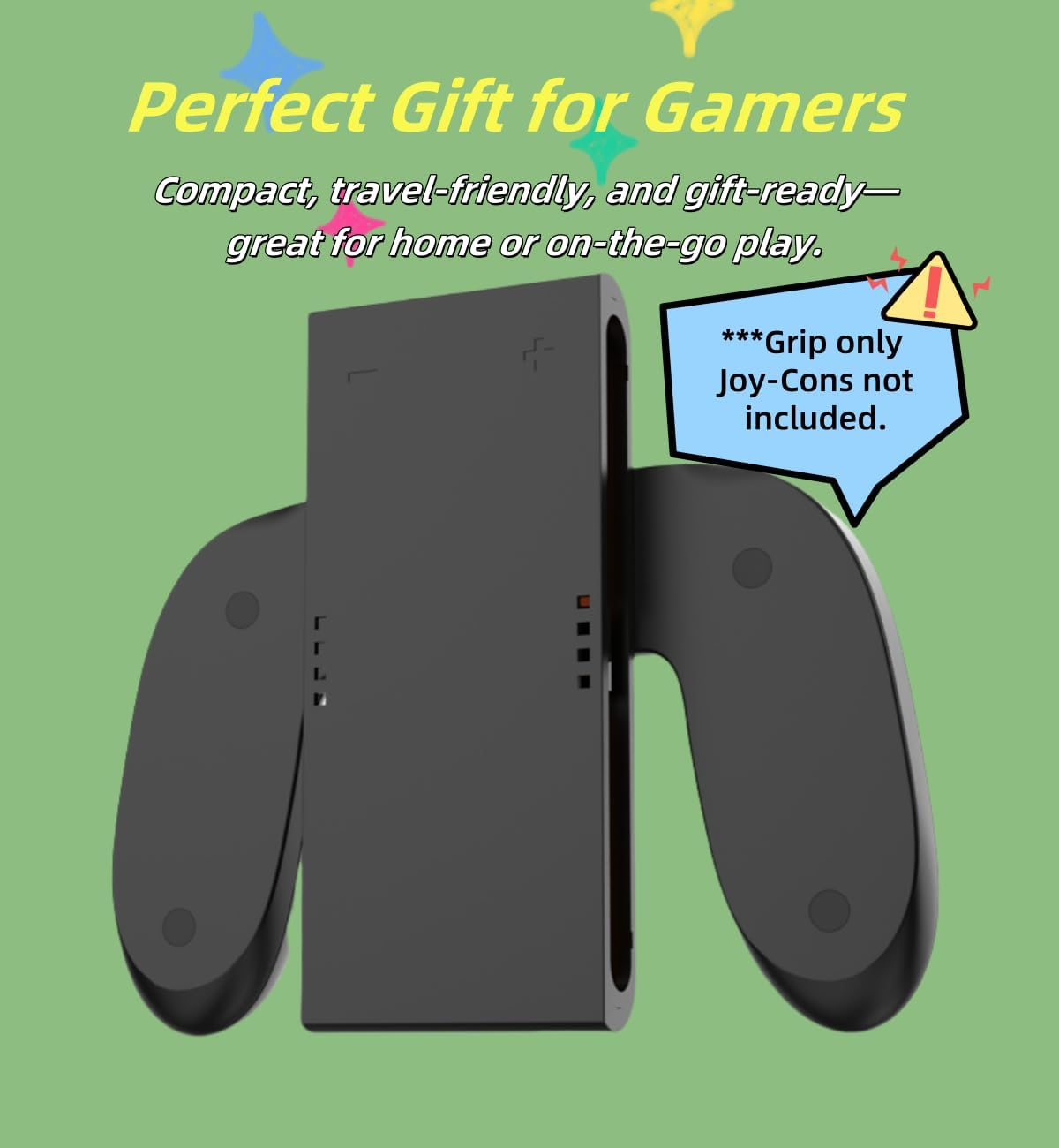 Wigmoa UN-2 Charging Grip for Switch 2 Joy-Con Play and Charge Controller Holder Compatible with Switch 2 Console, Ergonomic Gamepad Accessory. image number 3