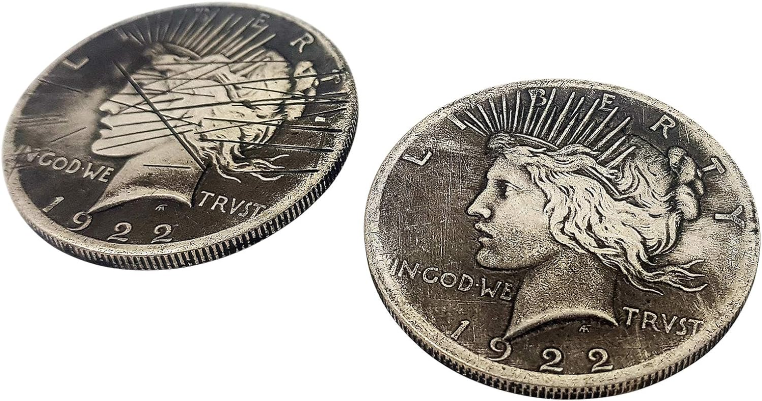 Two Face 2 Sided Coin W/Scratch Prop Harvey Dent for Batman Costume Cosplay image number 5