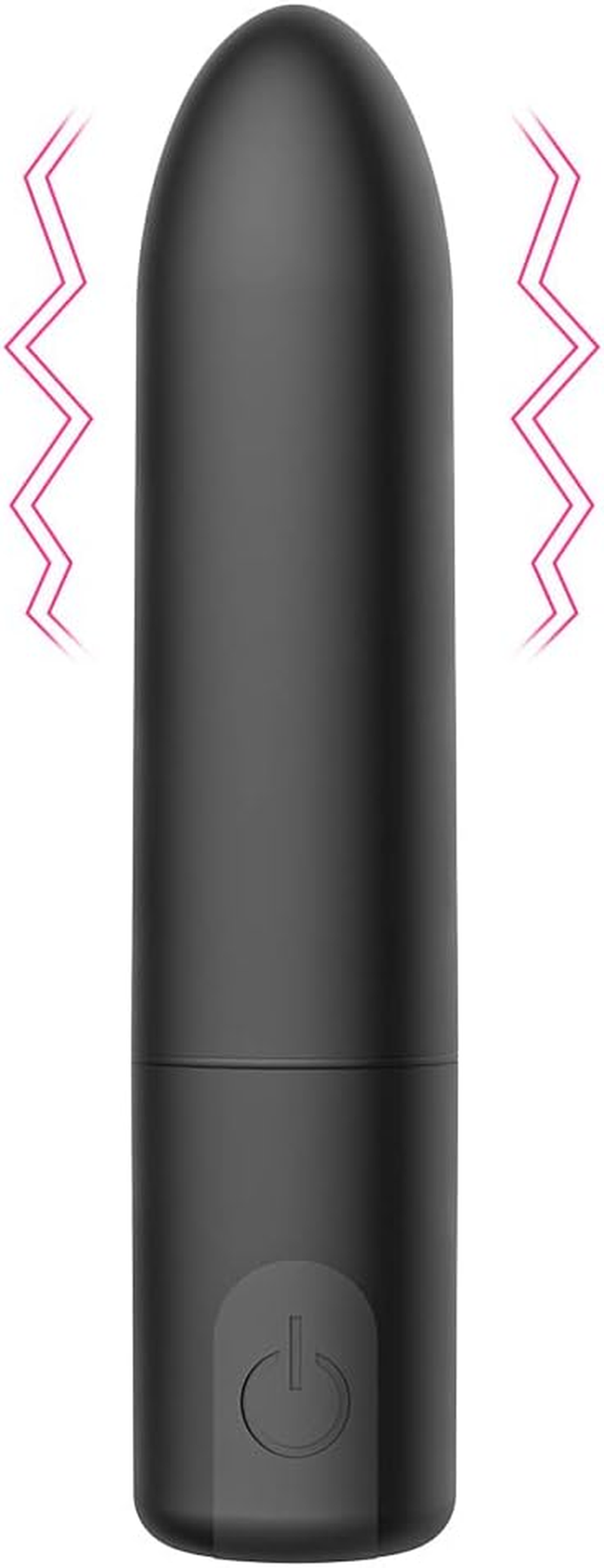 Kwevos Mini Bullet Vibee - 10 Modes Rechargeable Bullet Waterproof -Toys for Women Men Adult (Deep Black) image number 3