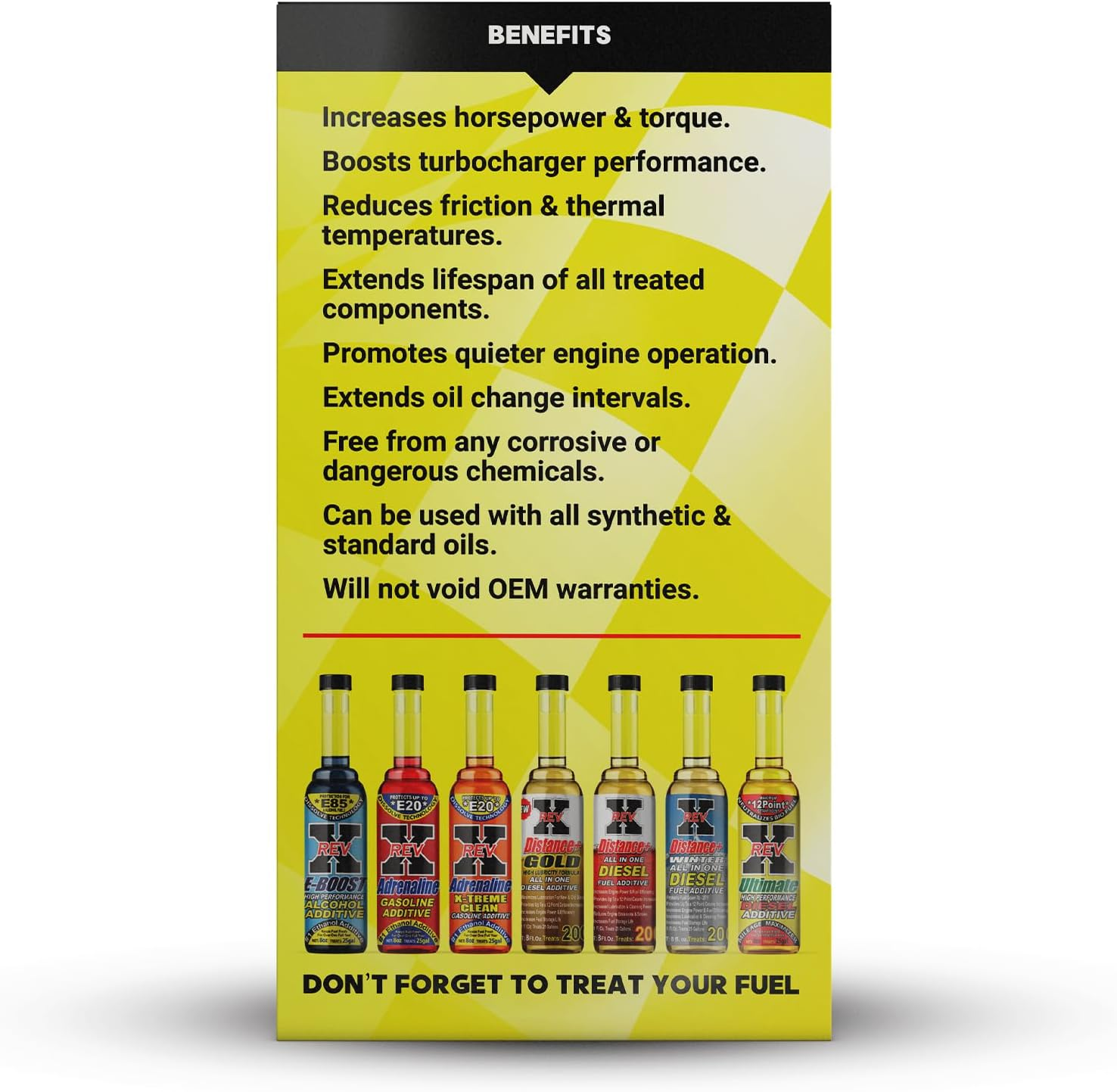 REV X High Performance Oil Additive - 4 Fl. Oz. (1 Pack) image number 3