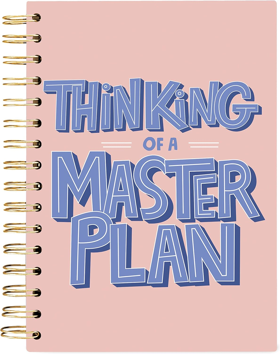 Graphique Hardbound Spiral Journal | Be Here Now Calming Watercolor Design | Premium Paper | Notebook | Diary | Lists | Record Month and Date | Great Gift | 160 Ruled Pages | 6.25&rdquo; X 8.25&rdquo;