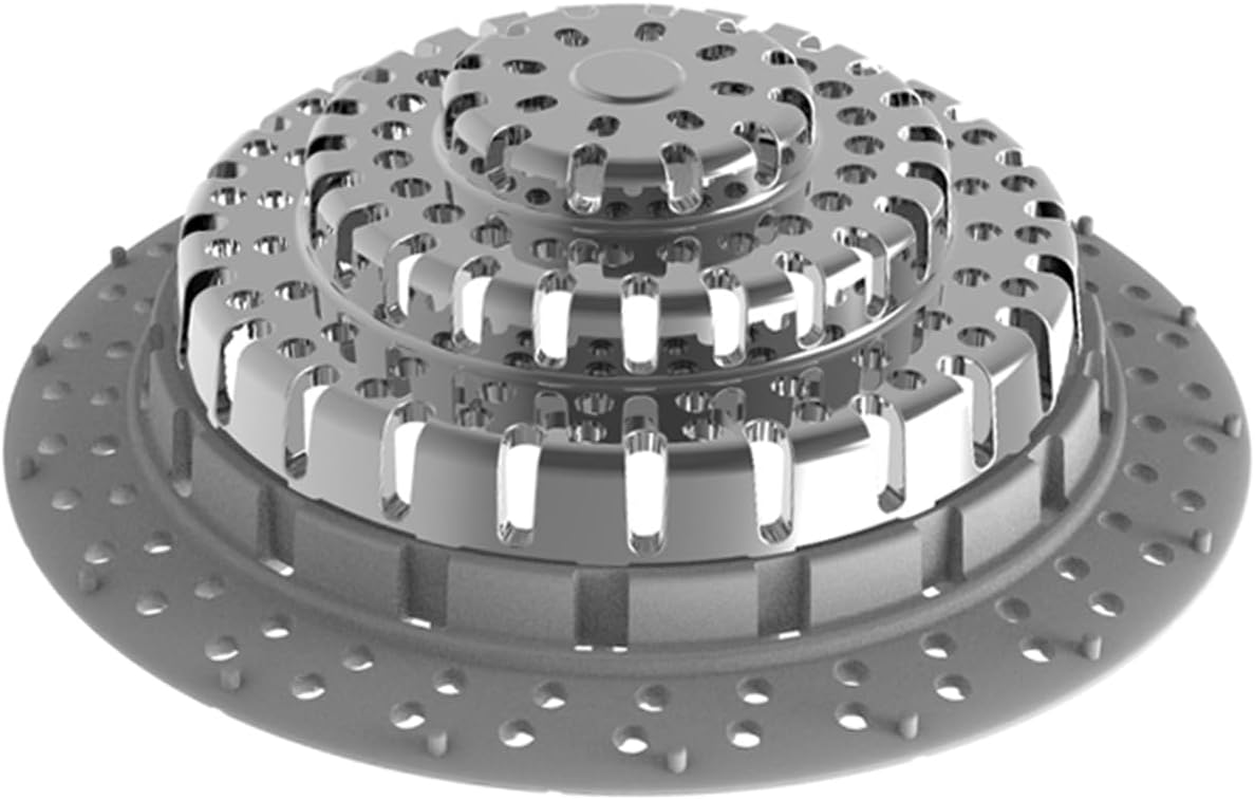 XAJOON Bathtub Drain Hair Catcher，Bathtub Protector Suitable for Bathroom Bathtub, Pop-Up Drains. (Patented Product)