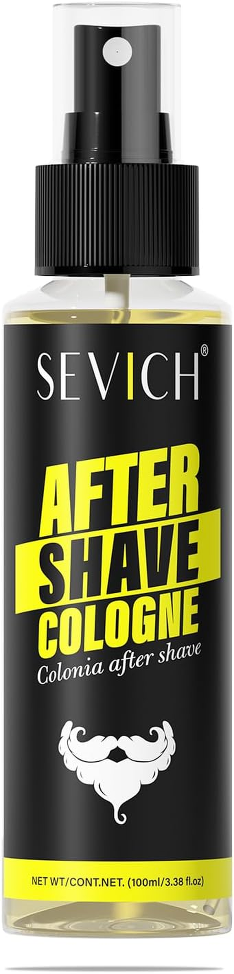 SEVICH Aftershave for Men,Soothing Spray with Aloe Vera & Oat Extract,Refreshing Scent,Relieves Razor Burn & Irritation,100Ml