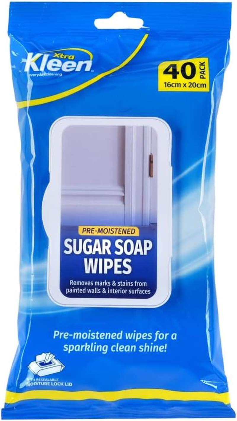 Pre-Moistened Sugar Soap Wipes, 16 X 20 Cm (Pack of 40) image number 3