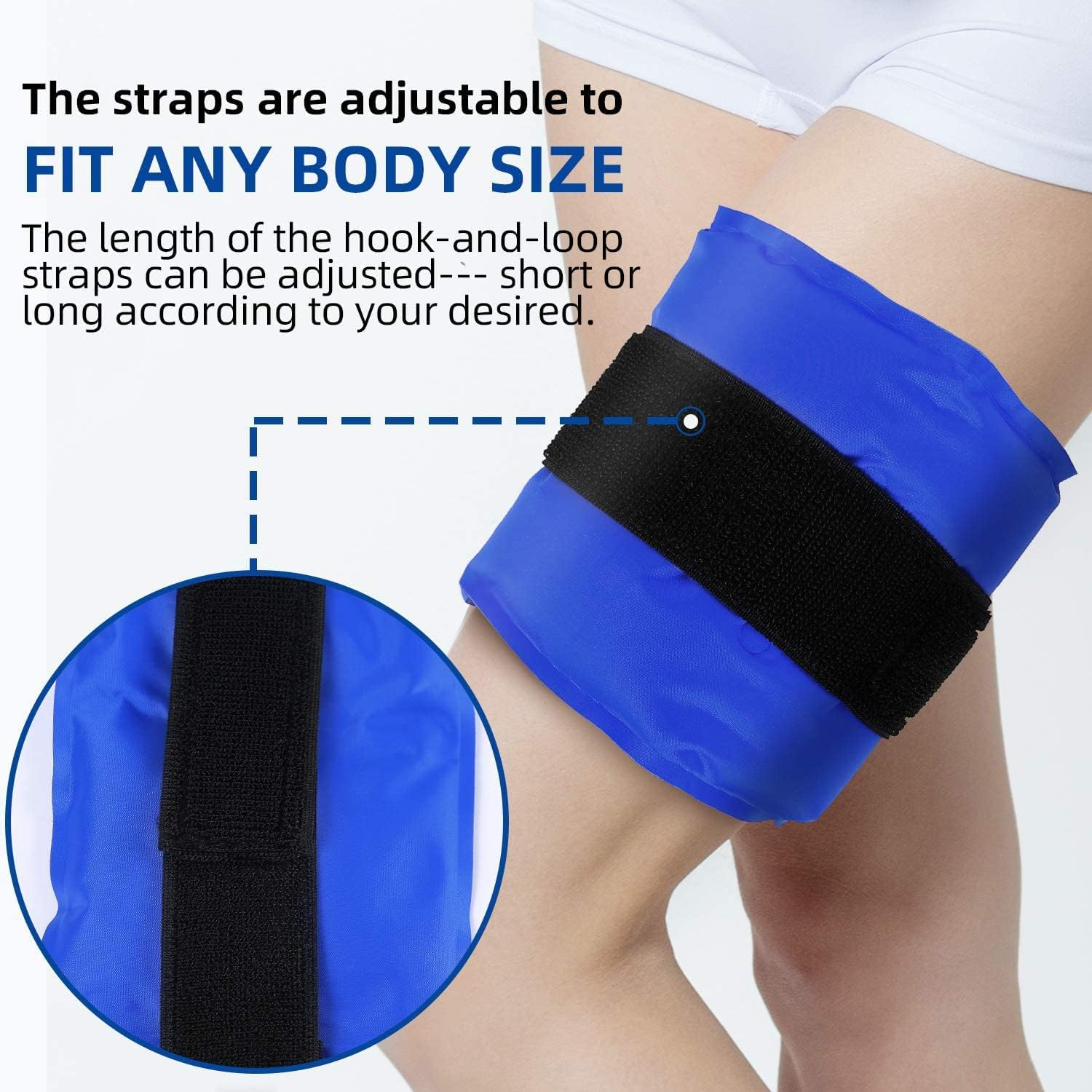 Reusable Hot Cold Packs Alleviate Joint Pain, Muscle Soreness and Inflammation,Adjustable & Flexible Therapy for Knees, Back, Elbows, Wrists and Legs(1Pc) image number 1