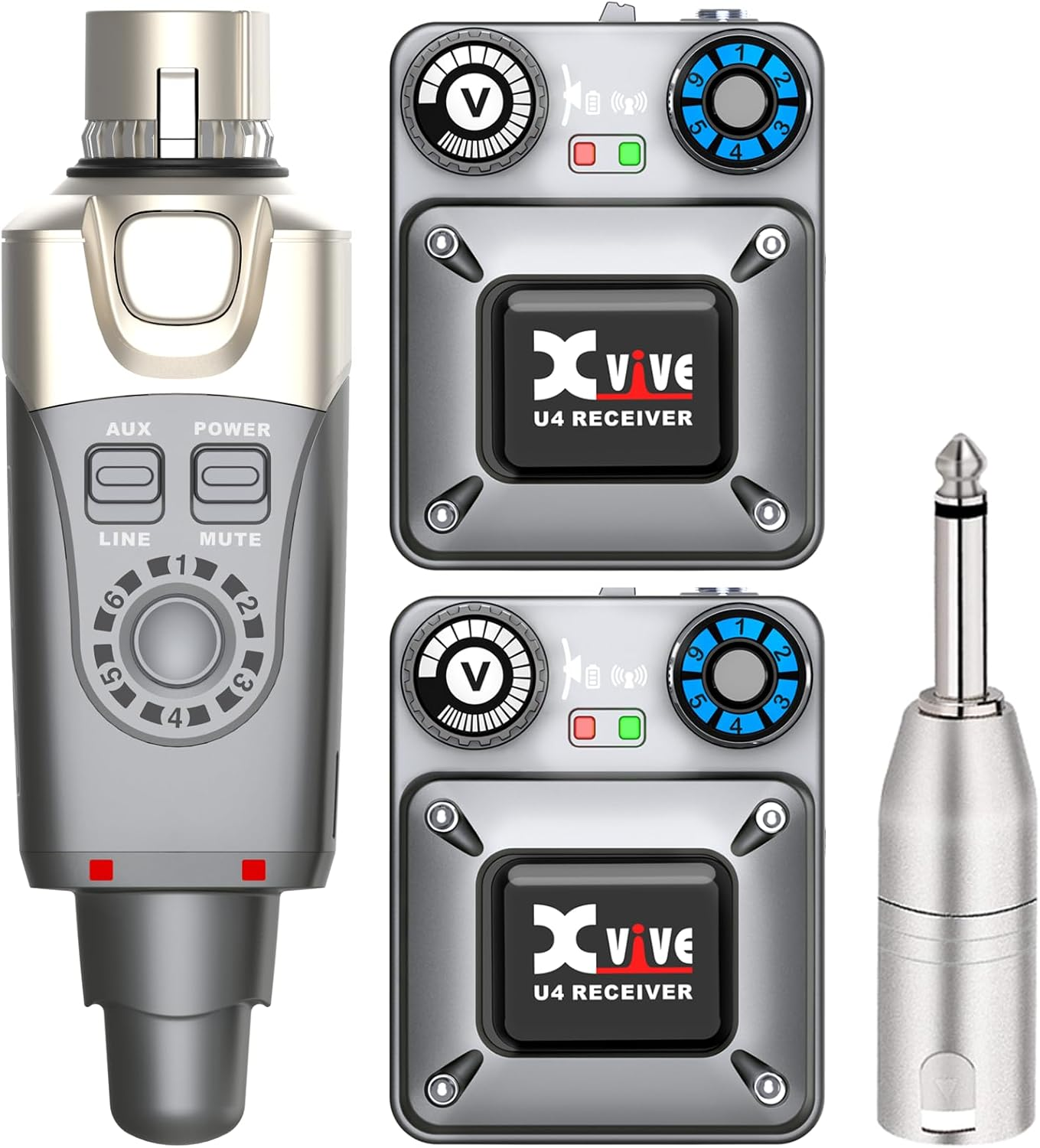 Xvive U4R2 Wireless In-Ear Monitor System