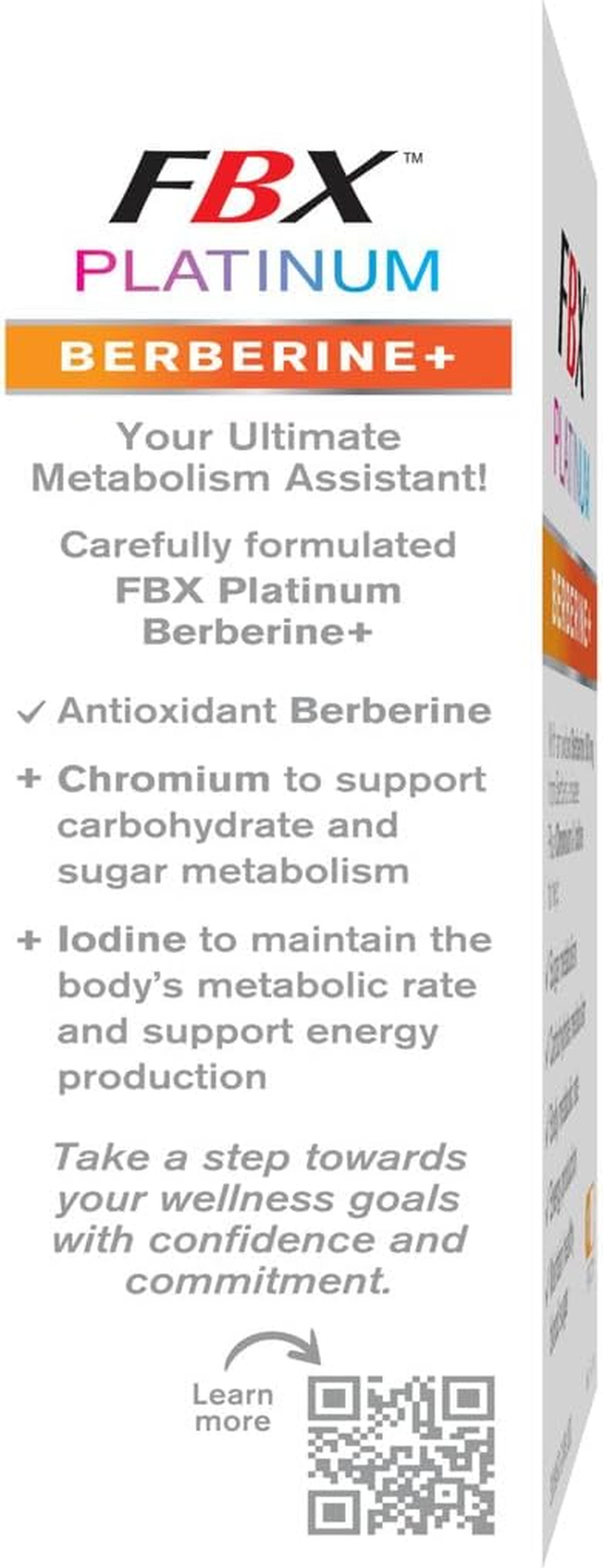 Naturopathica FBX Platinum Berberine Supplement 30 Capsules image number 1