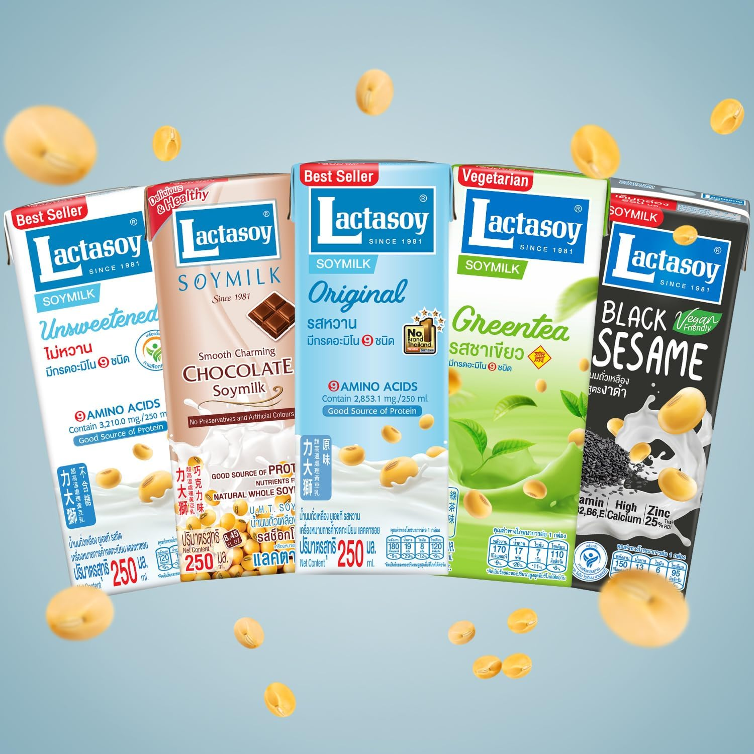 Lactasoy Soymilk Chocolate Drink 250Ml 6 Pack