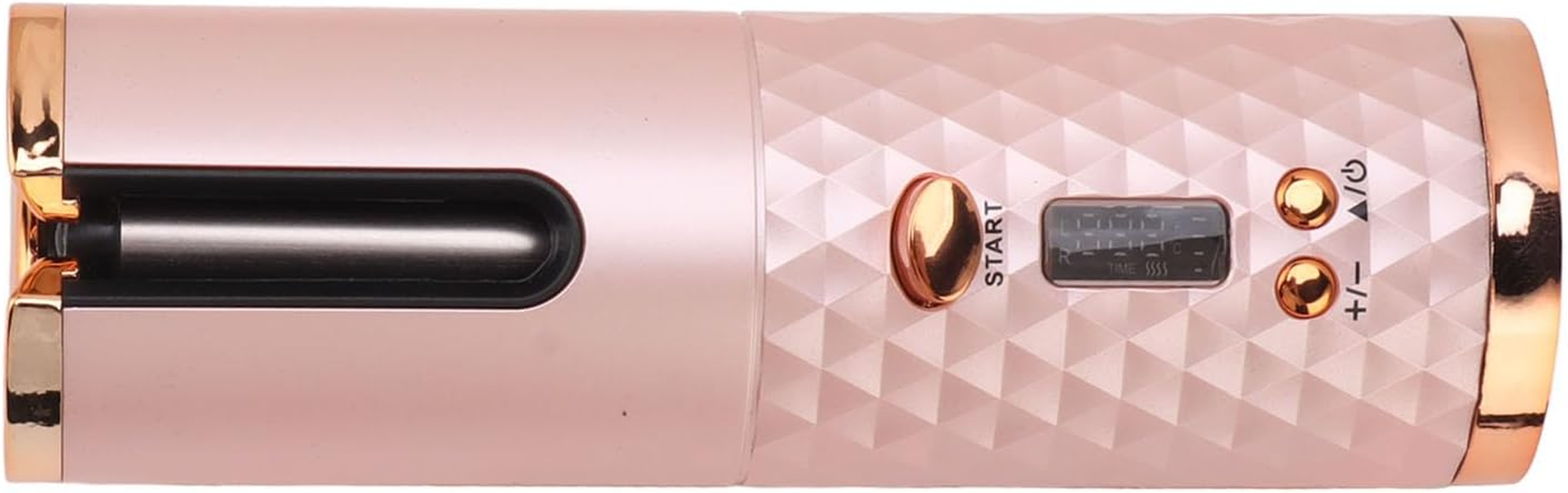 Cordless Hair Curler USB Rechargeable Hair Curling Wand Portable Electric Curling Iron, Automatic Curling Iron, Digital Display for Hair Styling, Fast Heating Hair Styling Tool image number 2