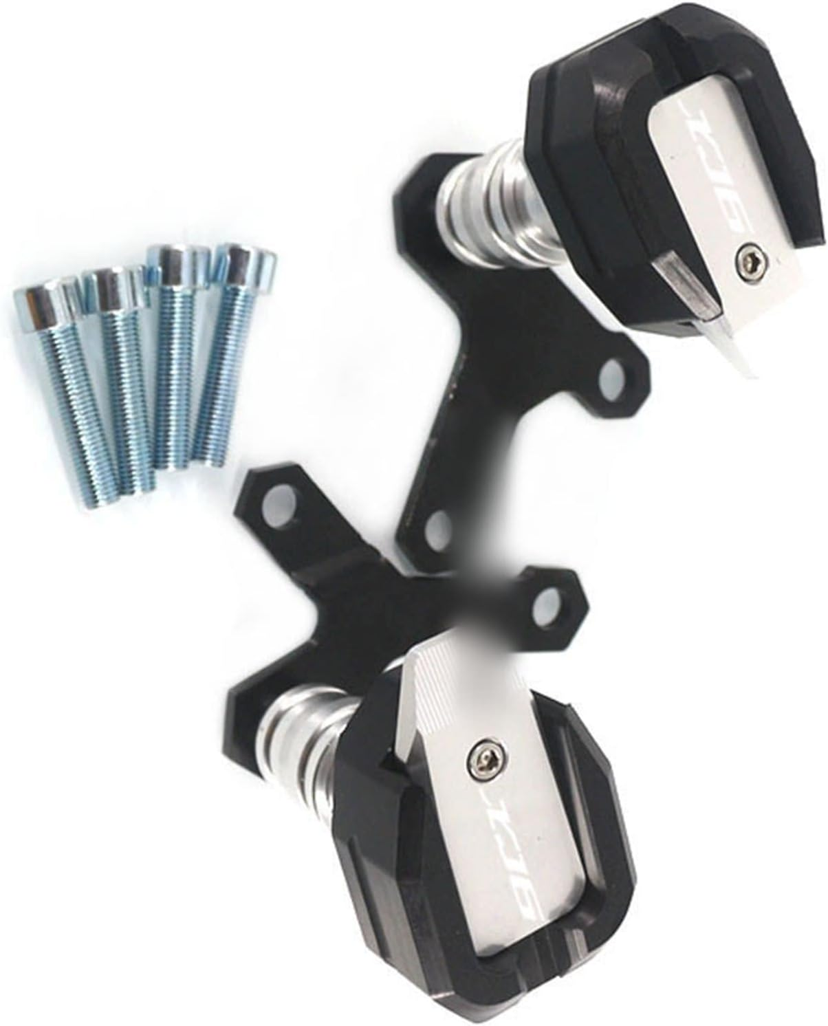 Motorcycle for Yamaha XJ6 Diversion XJ-6 Falling Protection Frame Slider Fairing Guard anti Crash Pad Protector Accessories (Color : Silver)