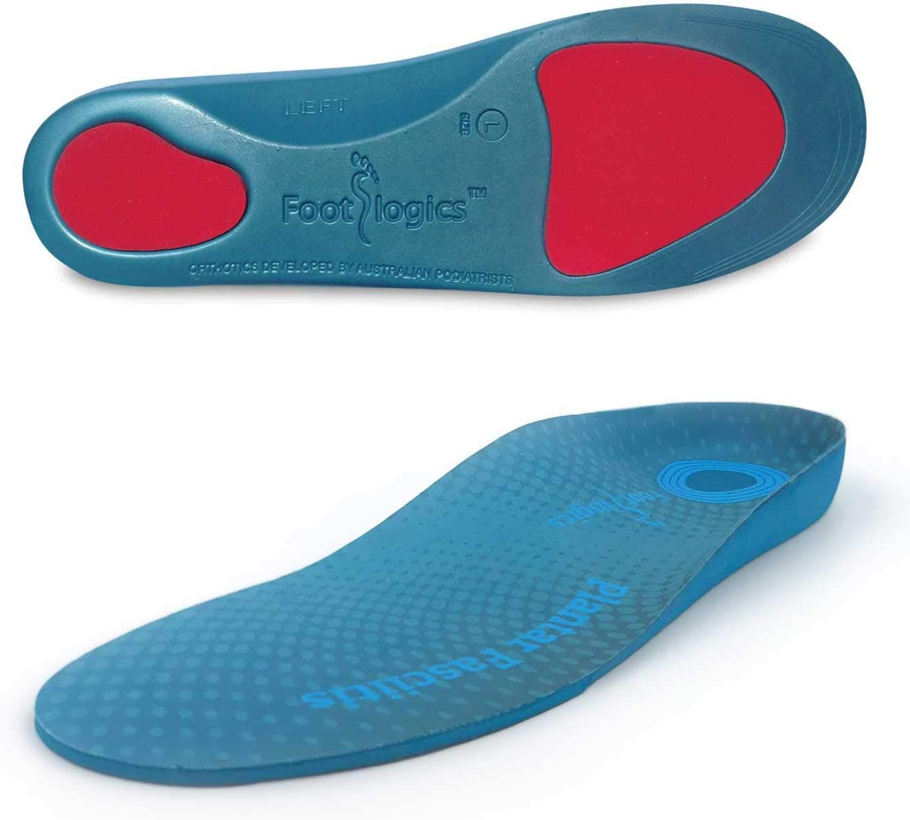 Footlogics Plantar Fasciitis Orthotic Insoles, Designed for Heel Pain and Plantar Fasciitis, Corrects Pronation, Helpful for the Relief of Achilles Tendonitis & Metatarsalgia, Full Length, Small, Pair image number 4