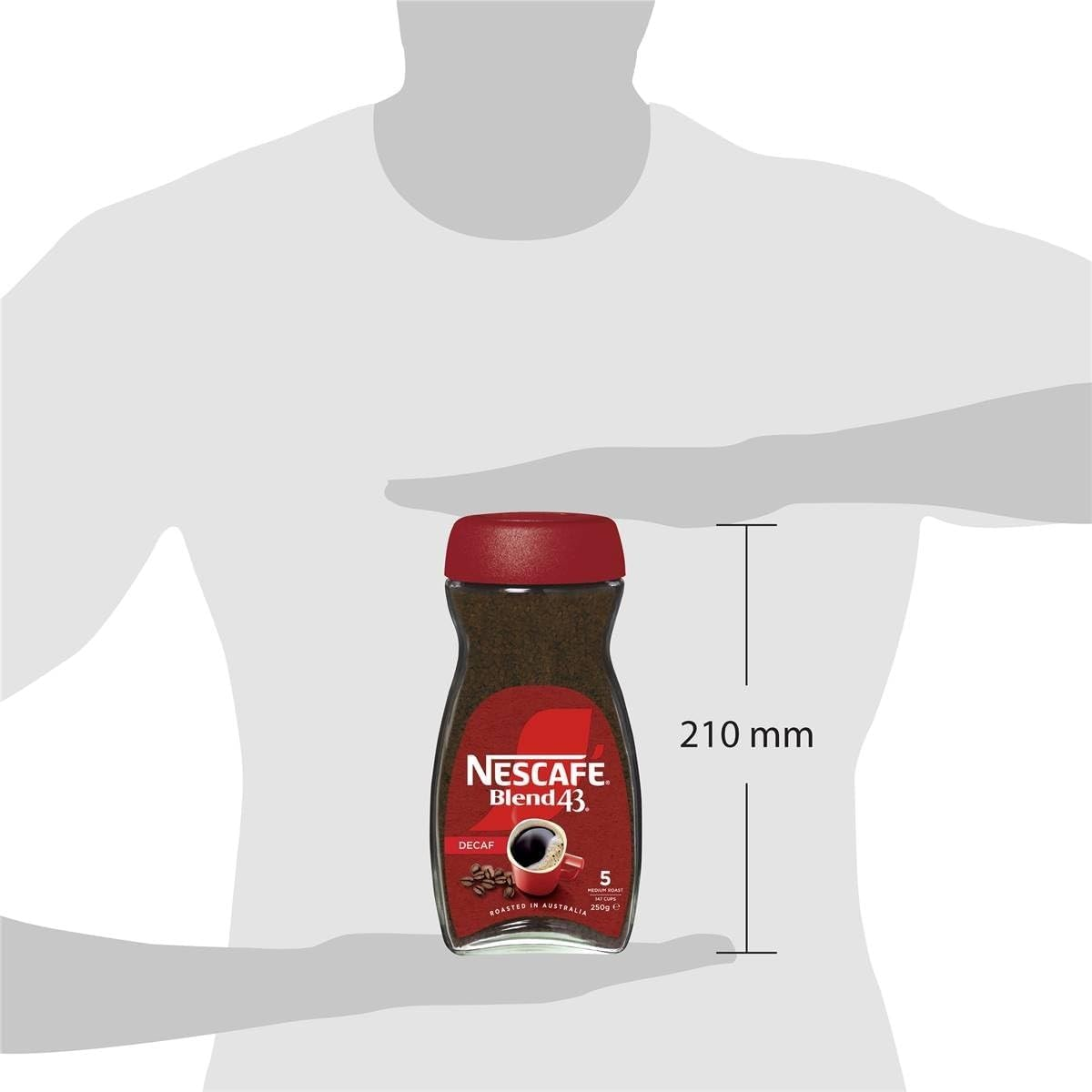 Nescaf&eacute; Blend 43 Decaffeinated Coffee 250 G