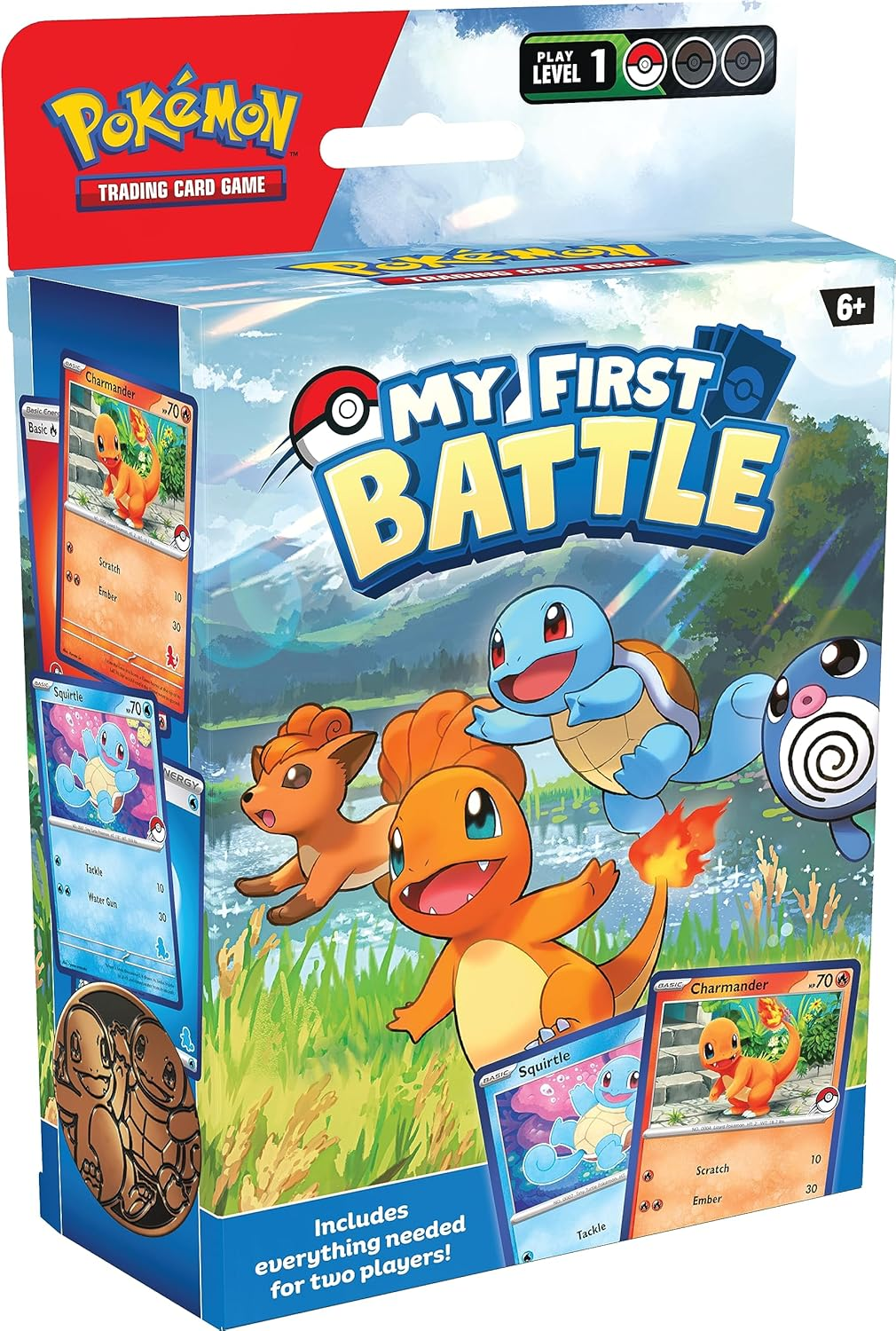Pok&eacute;mon TCG: My First Battle&mdash;Charmander and Squirtle (Starter Kit Including 2 Ready-To-Play Mini Decks & Accessories) image number 3