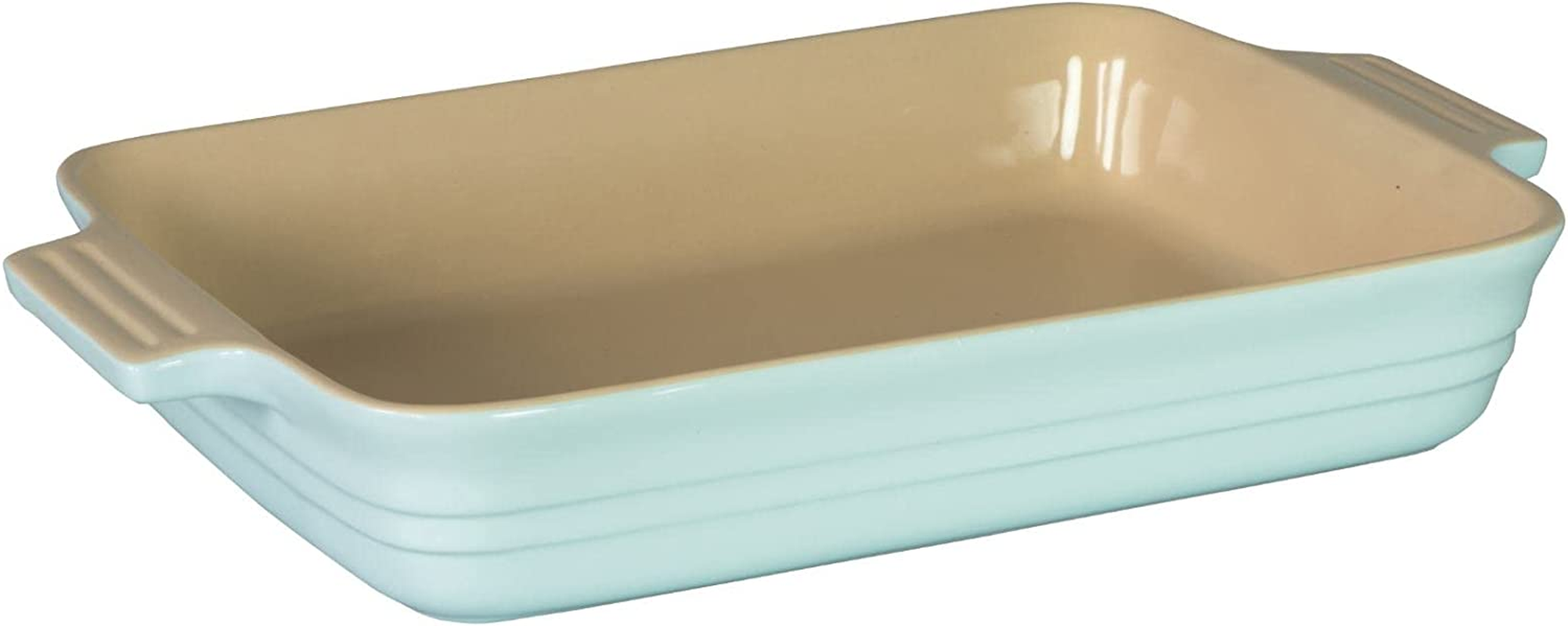 Chasseur La Cuisson Large Rectangular Baker, Duck Egg Blue