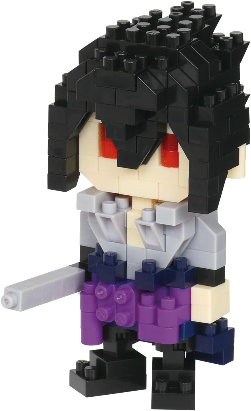 Nanoblock - Naruto Shippuden - Sasuke Uchiha, Nanoblock Character Collection Series (Box of 12) - Frieza image number 6