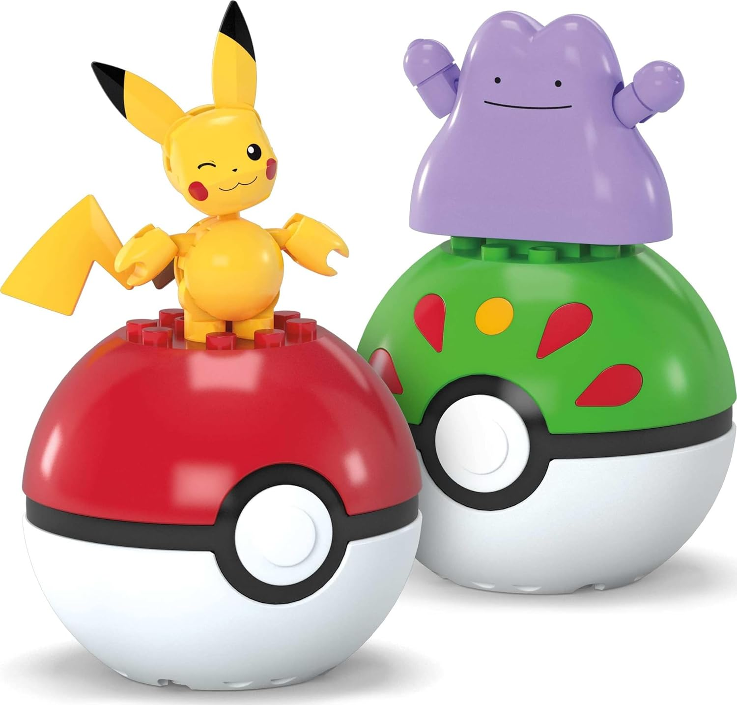 MEGA Pok&eacute;mon 2Er Pok&eacute;ball Set - Pikachu Und Ditto image number 2
