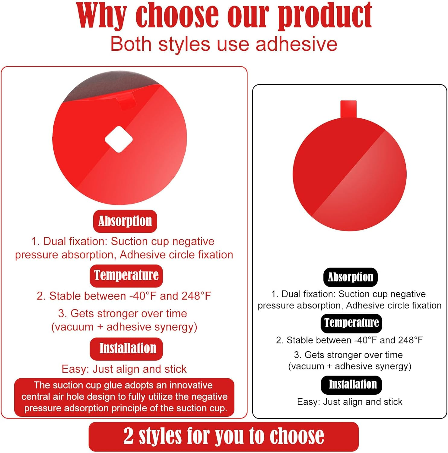 8Pcs Dash Cam Adhesive Pads, round Heat-Resistant Windshield Adhesive Heavy-Duty Mounting Tape for Car Phone Holder Dash Camera Mount image number 4