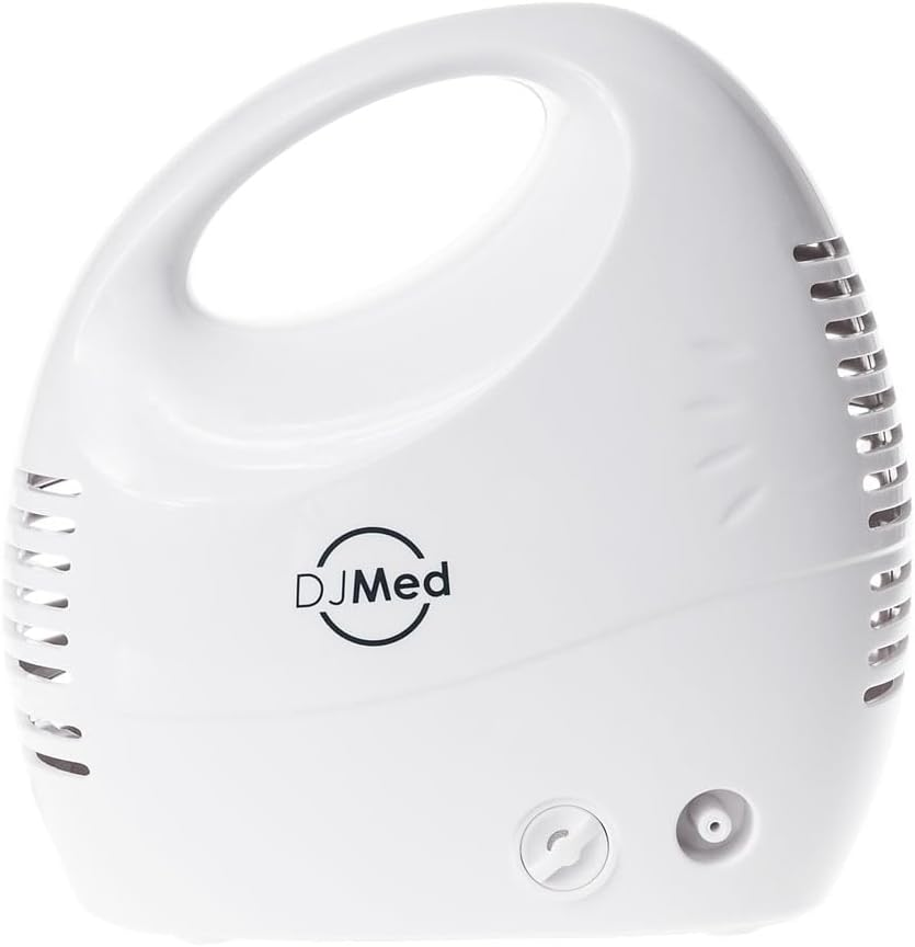 Djmed Homecare Tabletop Compressor Nebuliser Nebulizer Machine with Masks, Mouthpiece for Adults and Kids image number 1
