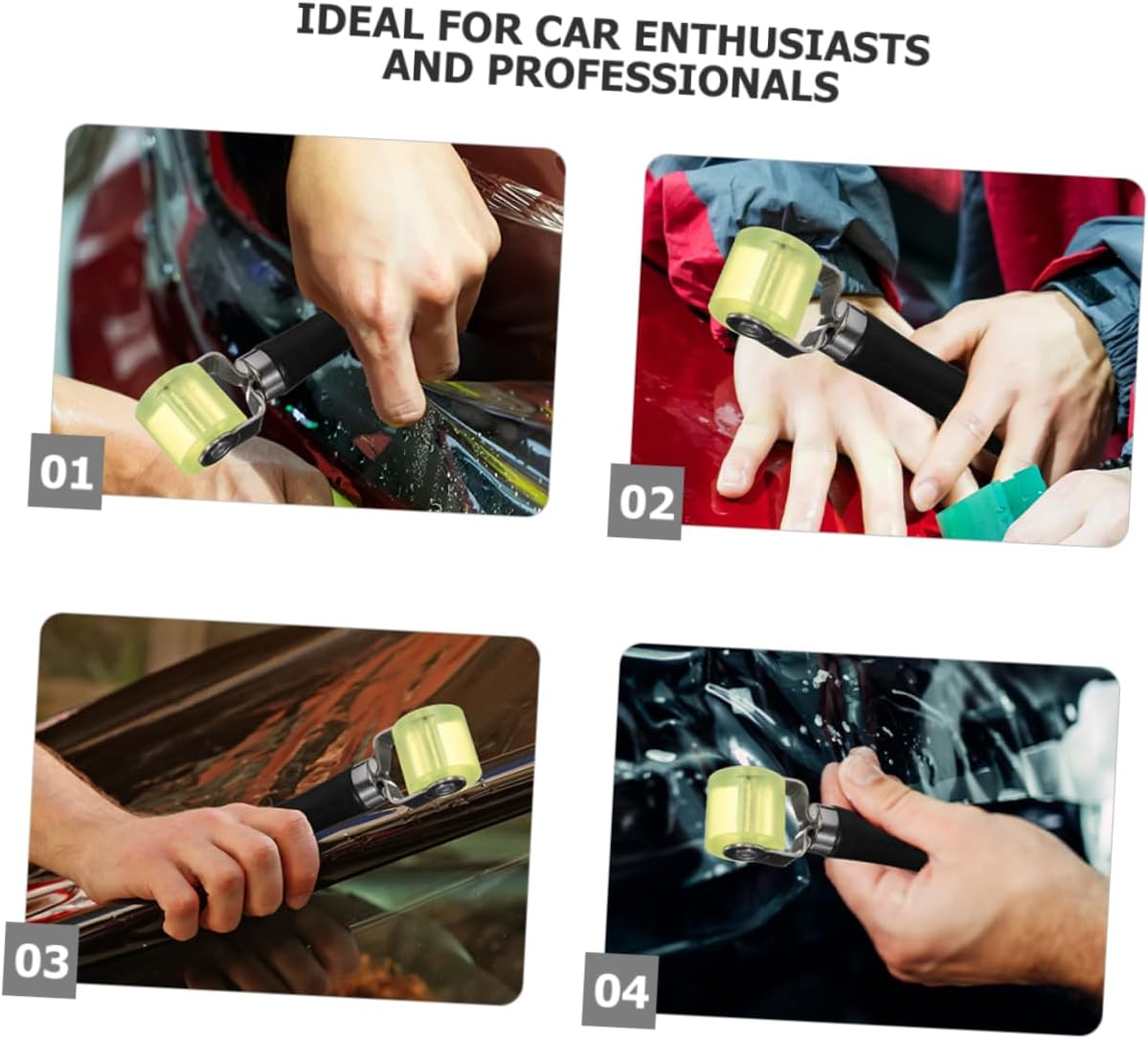 Noise Insulation Tool for Car Vehicle Sound Deadener Automotive Soundproofing Roller Deadening Pad image number 6