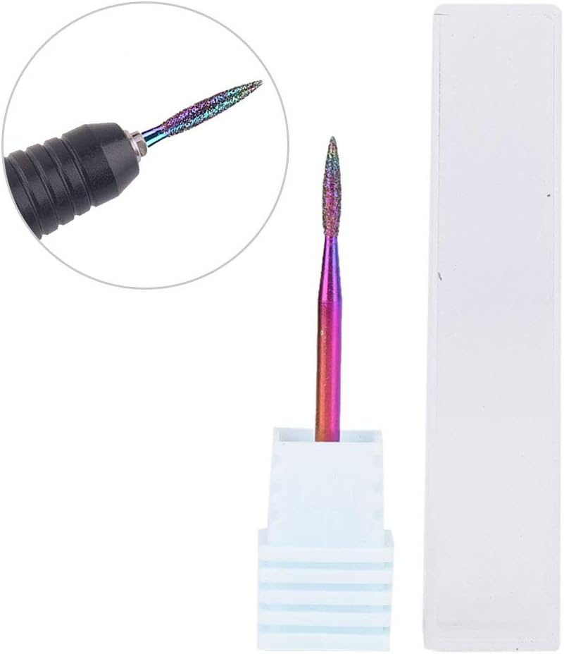 Pedicure Bit, Manicure Bit, High Durability Multiple Specifications Beauty Salon for Home Manicure Store Salon Shop(V4)