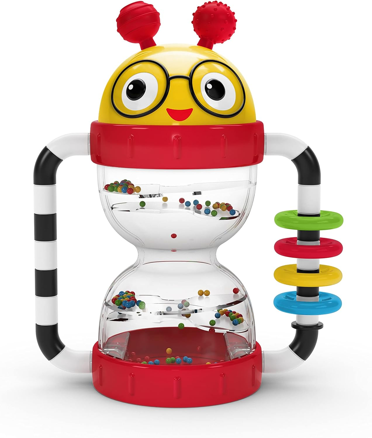 Baby Einstein Cal&rsquo;S Sensory Shake-Up Developmental Activity Rattle Toy, BPA Free, for Infants Ages 3 Months and Up image number 3