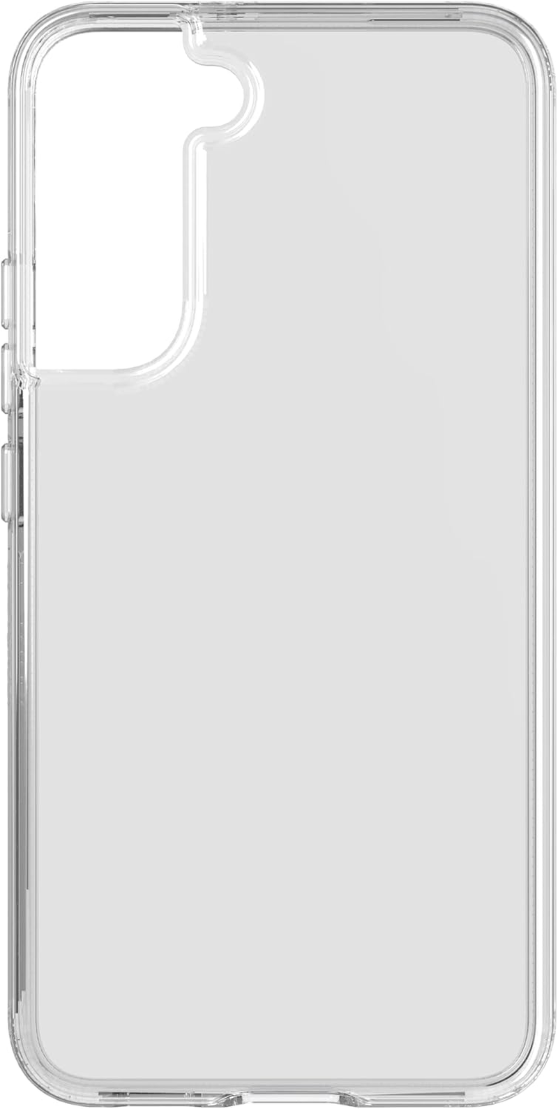 Tech21 Evo Clear for Samsung Galaxy S22 plus &ndash; Clear and Protective Phone Case with 12Ft Multi-Drop Protection, Scratch-Resistant Shockproof image number 2