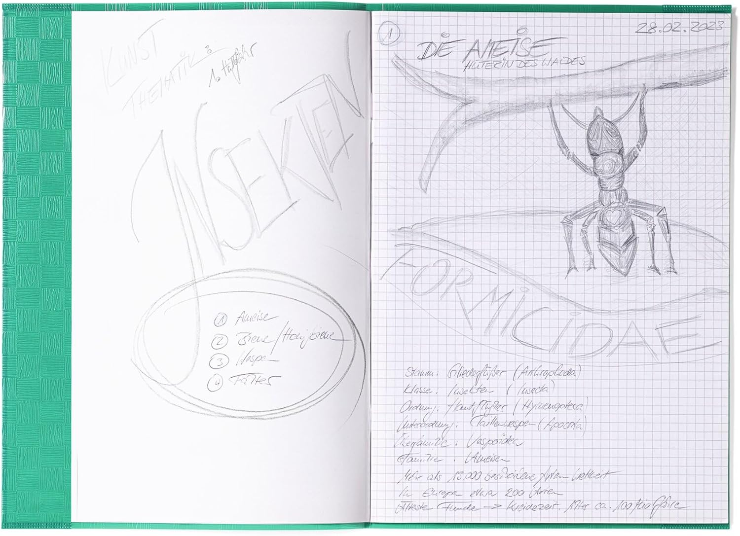 Herma Exercise Book Cover A4, with Inscription Label, Made of Wipeable and Sturdy Plastic, Slip on Cover Jackets for School, Green - A4, Single, Green image number 3