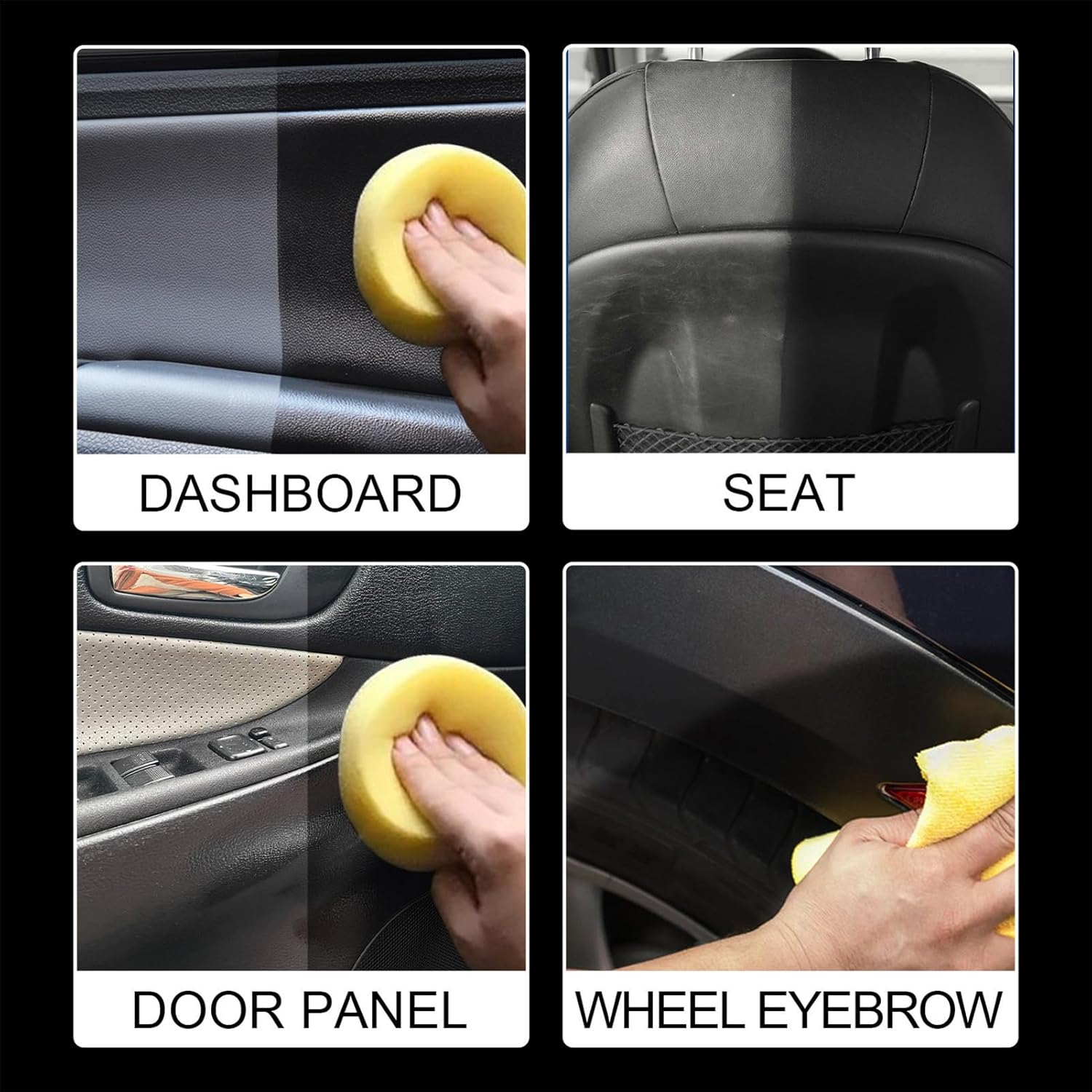 Weldphur Interior Detailer - Vehicle Interior Restorer | Long Lasting Automotive Supplies 120Ml for Detailing Vehicle Upholstery Leather Carpet Truck Rv Bumper image number 1