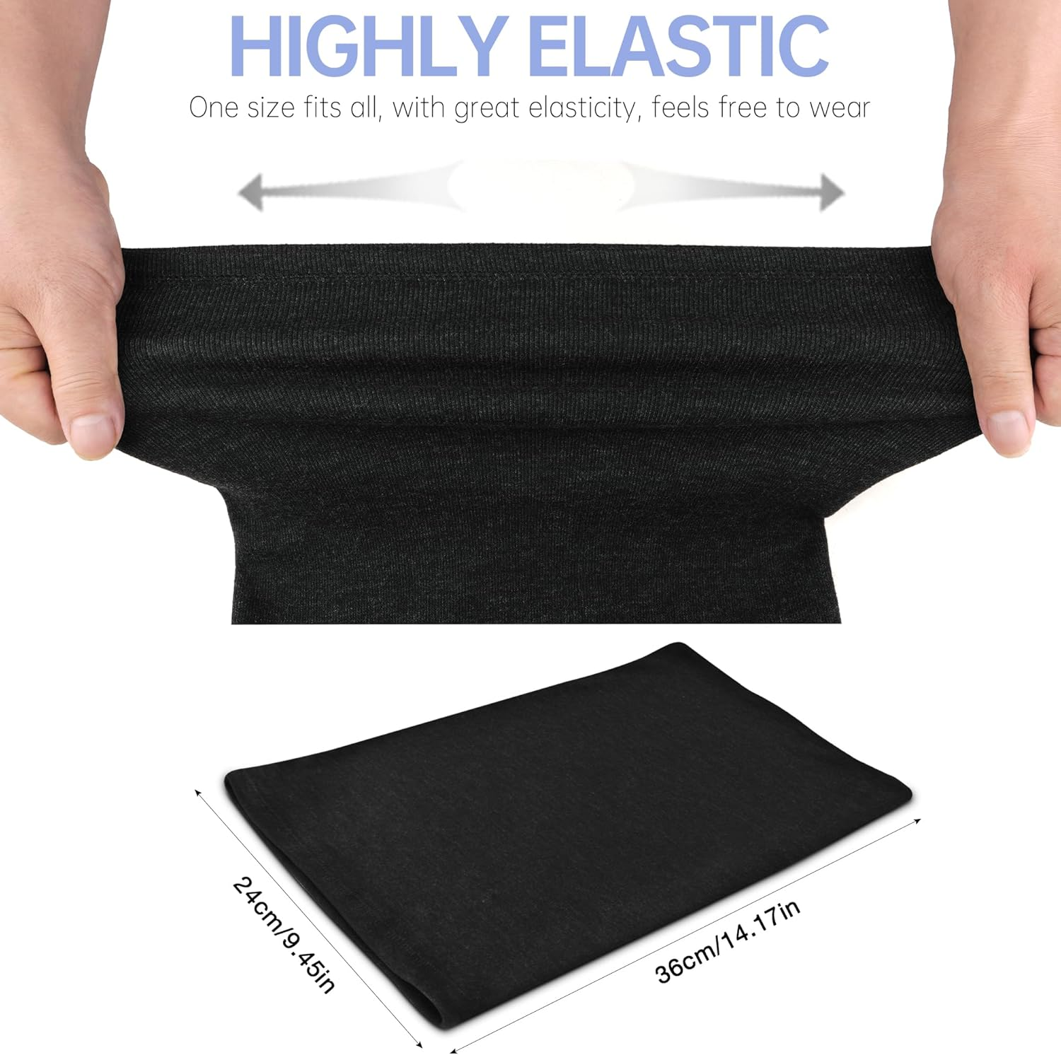 Exski Winter Neck Gaiter Warmer, Soft Fleece Face Mask Scarf for Cold Weather Skiing Cycling Outdoor Sports image number 3