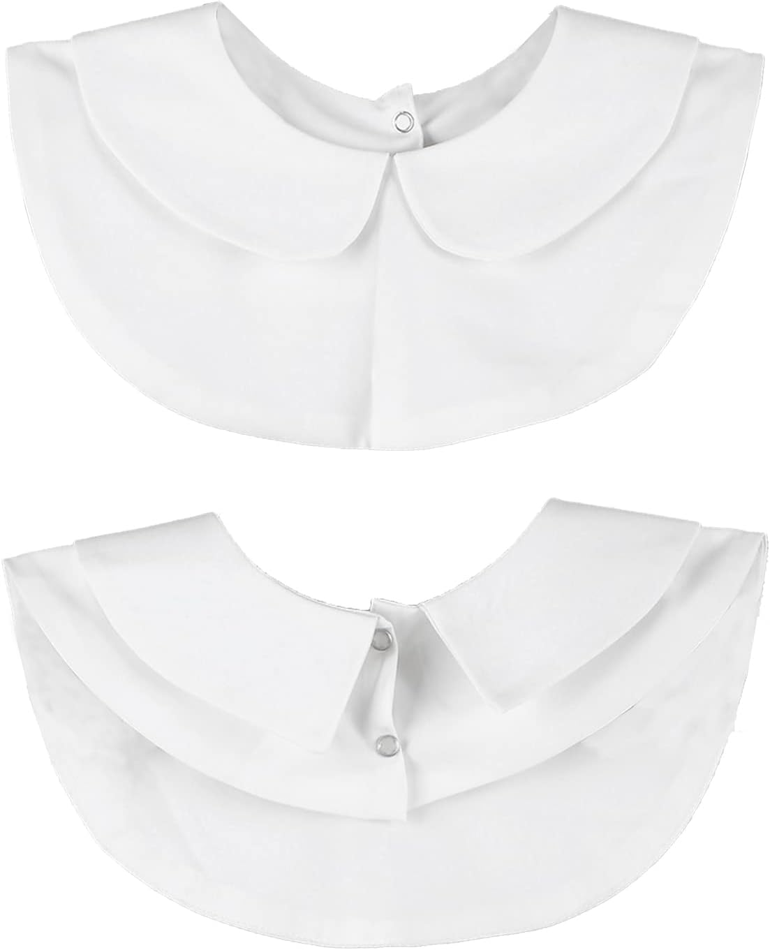 2 Pieces Fake Collars Detachable Collars for Women Girls image number 5