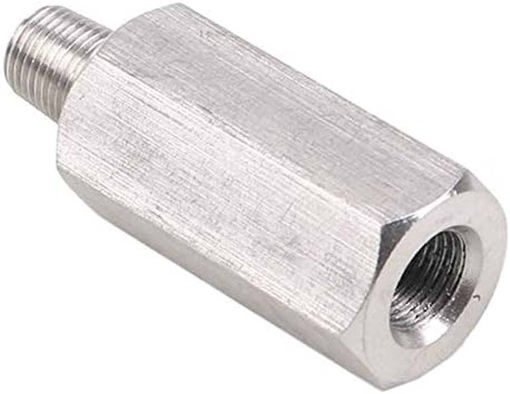 Stainless Steel Turbocharger Connector 1/8Inch BSPT Oil Pressure Sensor Tee to NPT Adapter Turbo Supply Feed Line Meter