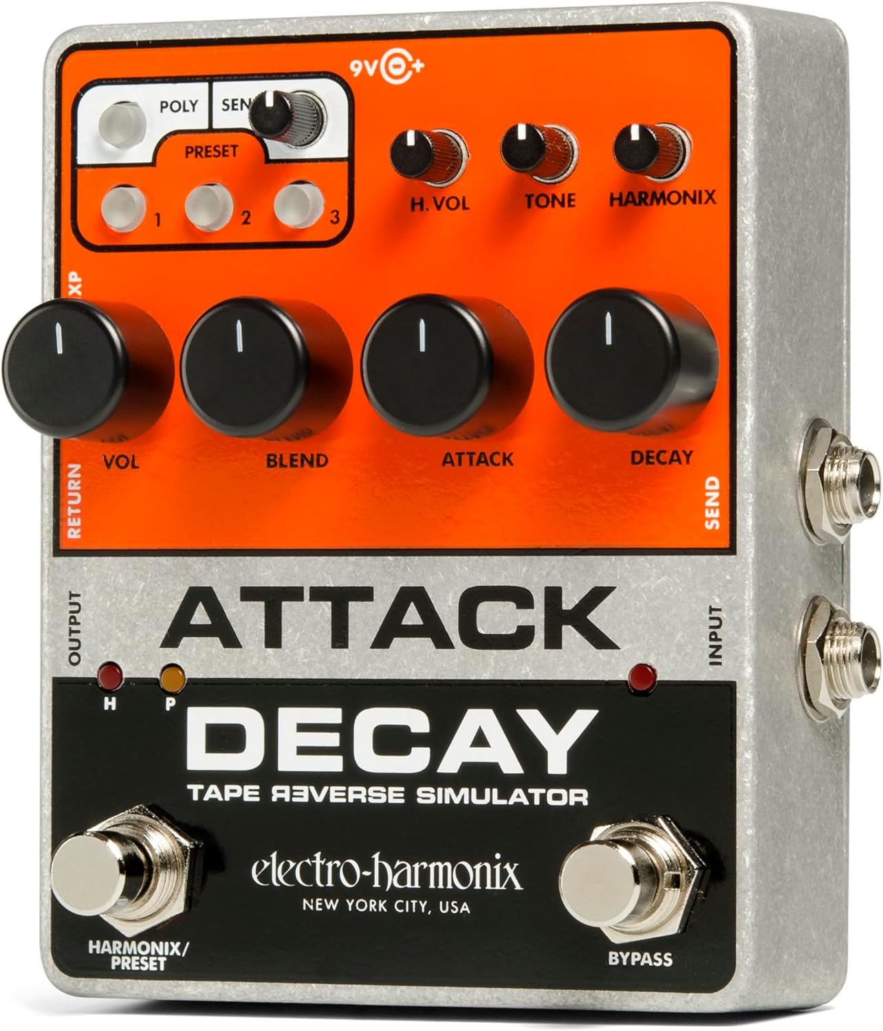 Electro Harmonix Attack Decay Effects Pedal image number 2