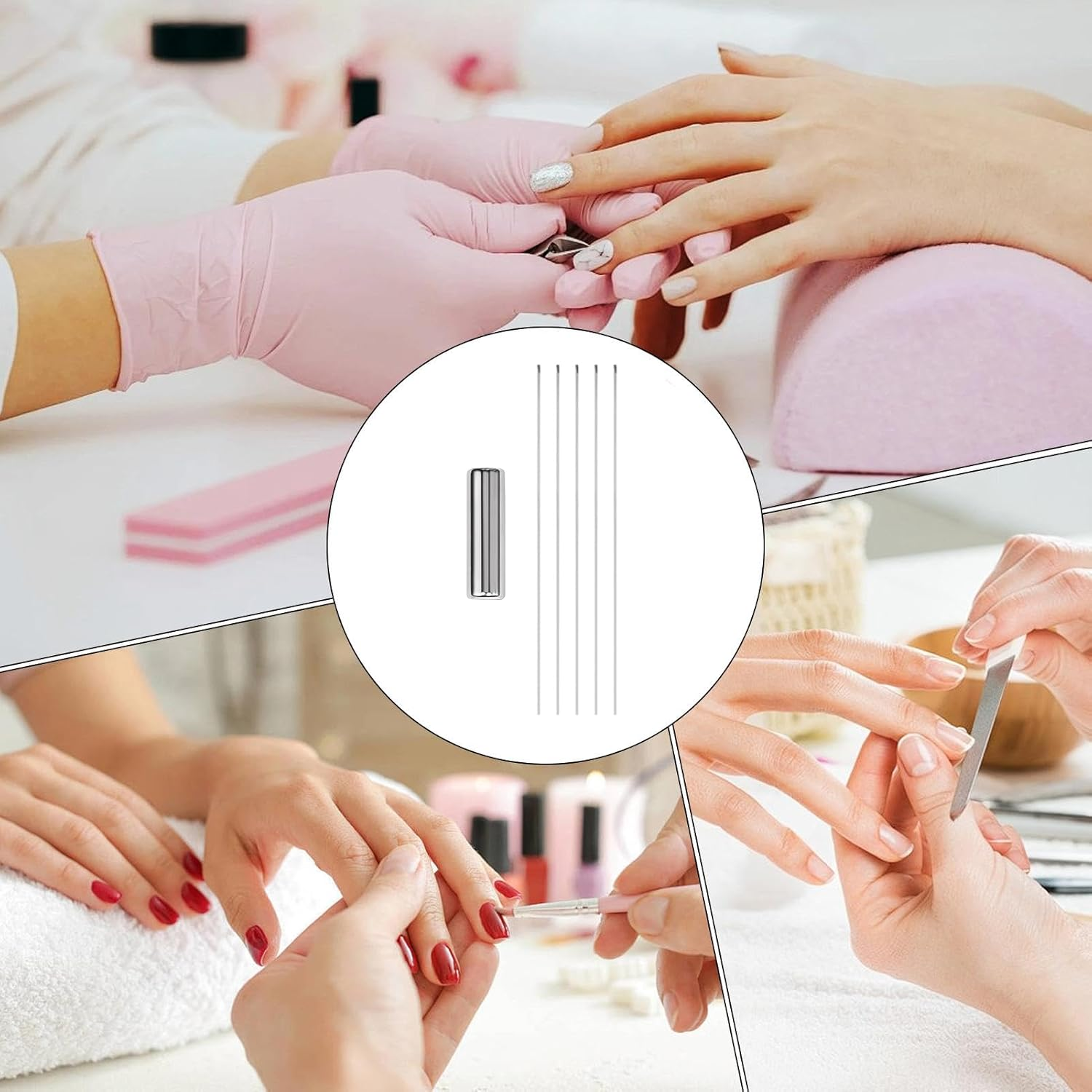 ETUCYNG Magnet for Nails,Nail Magnet for Cat Eyes Gel Polish | Strong Suction Wire Manicure Tool Art Design Beauty Care for Home, Studio & Girls Women image number 2