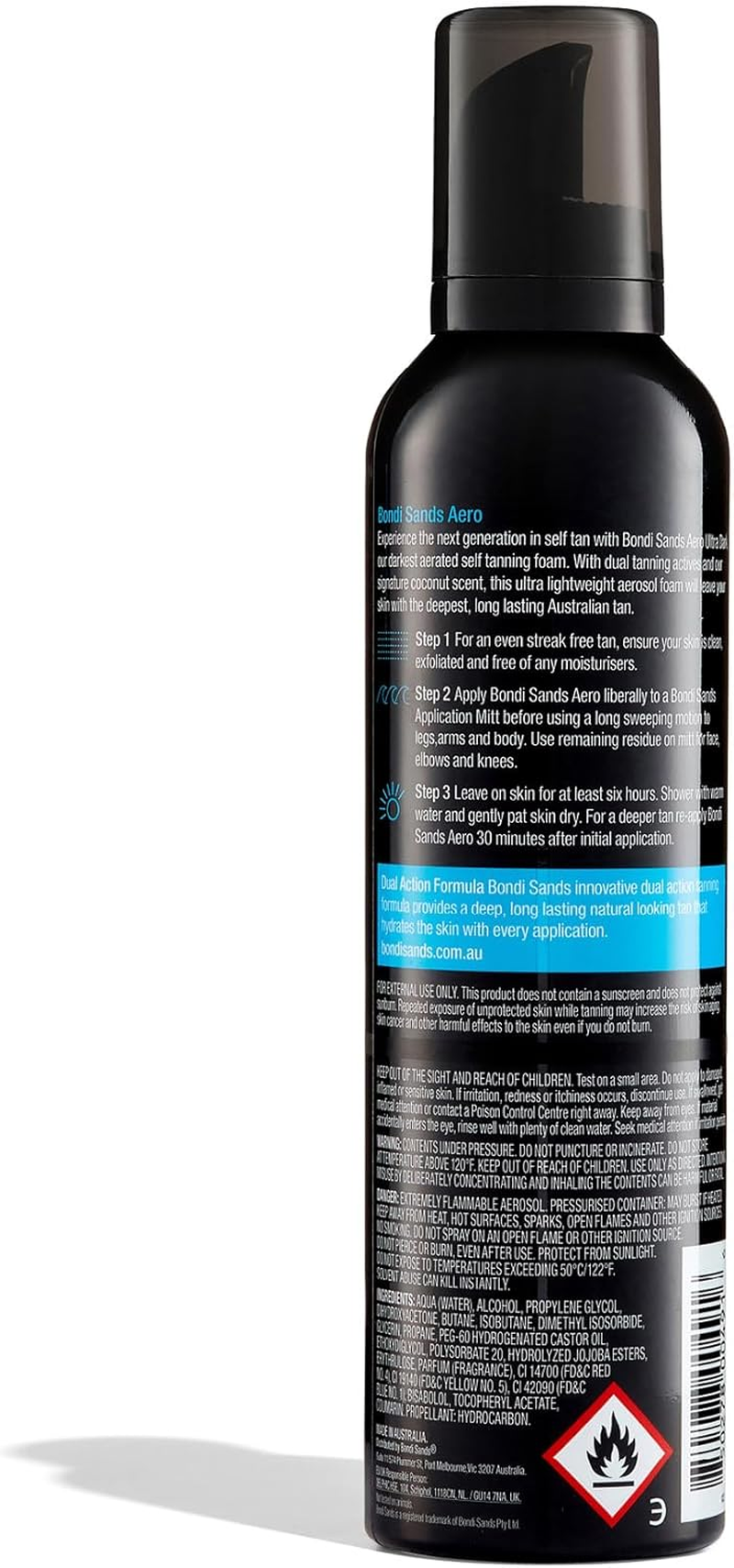 Bondi Sands Aero Ultra Dark Self Tanning Foam 225 Ml image number 1