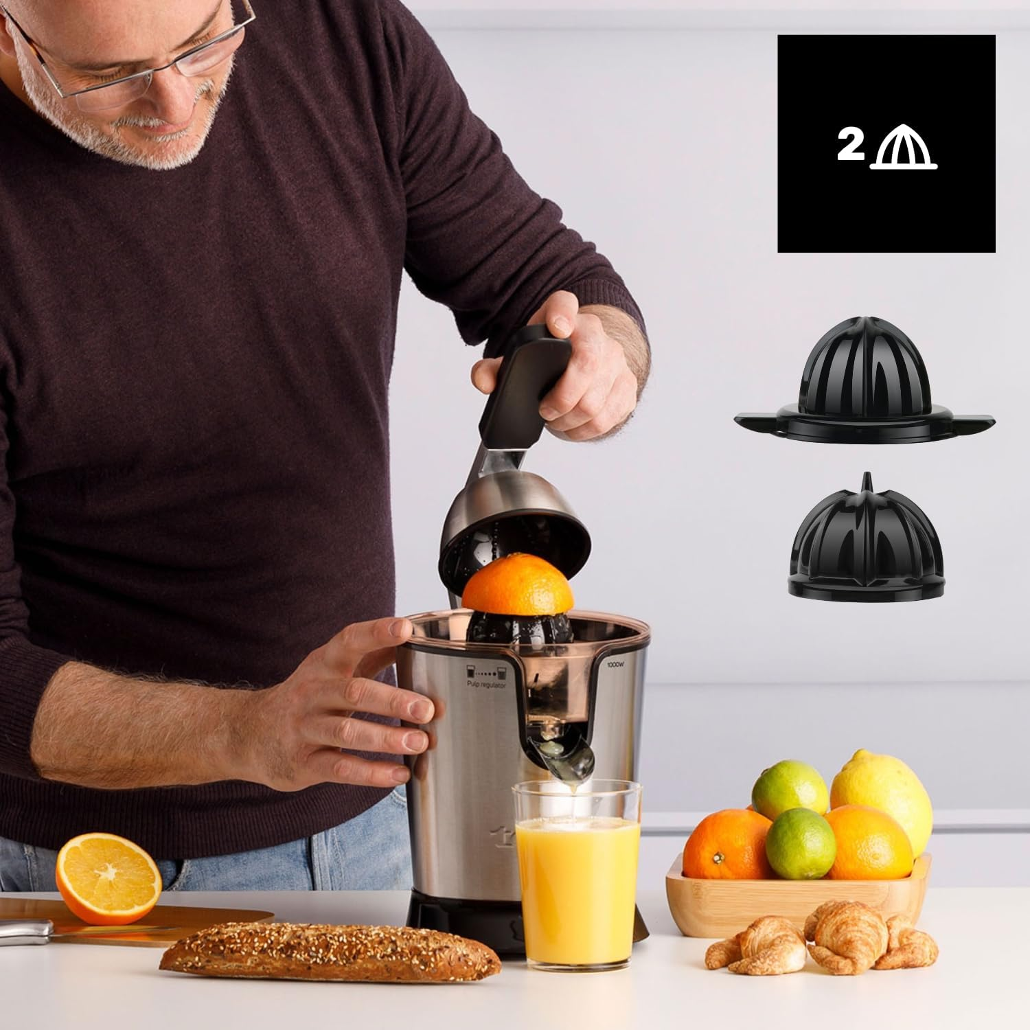 Wyciskarka Do Cytrus&oacute;w TAURUS Easy Press 1000 Legend 1000W image number 2