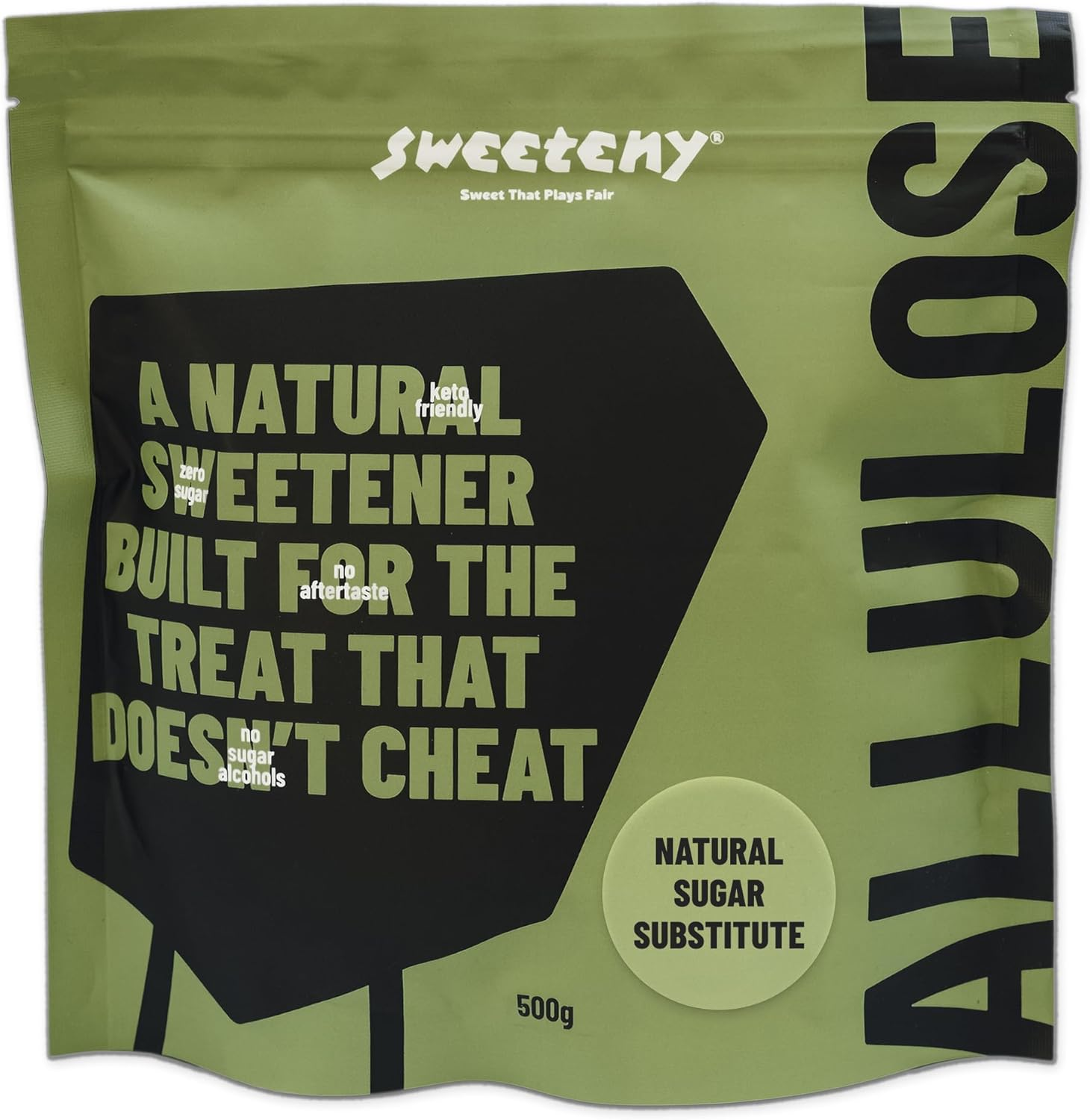 Allulose Sweetener by Sweeteny 500 G &ndash; Low Calorie Sugar Substitute, Zero Net Carbs, No Sugar Alcohol, Keto Sweetener for Baking, Coffee, Tea & Desserts image number 4