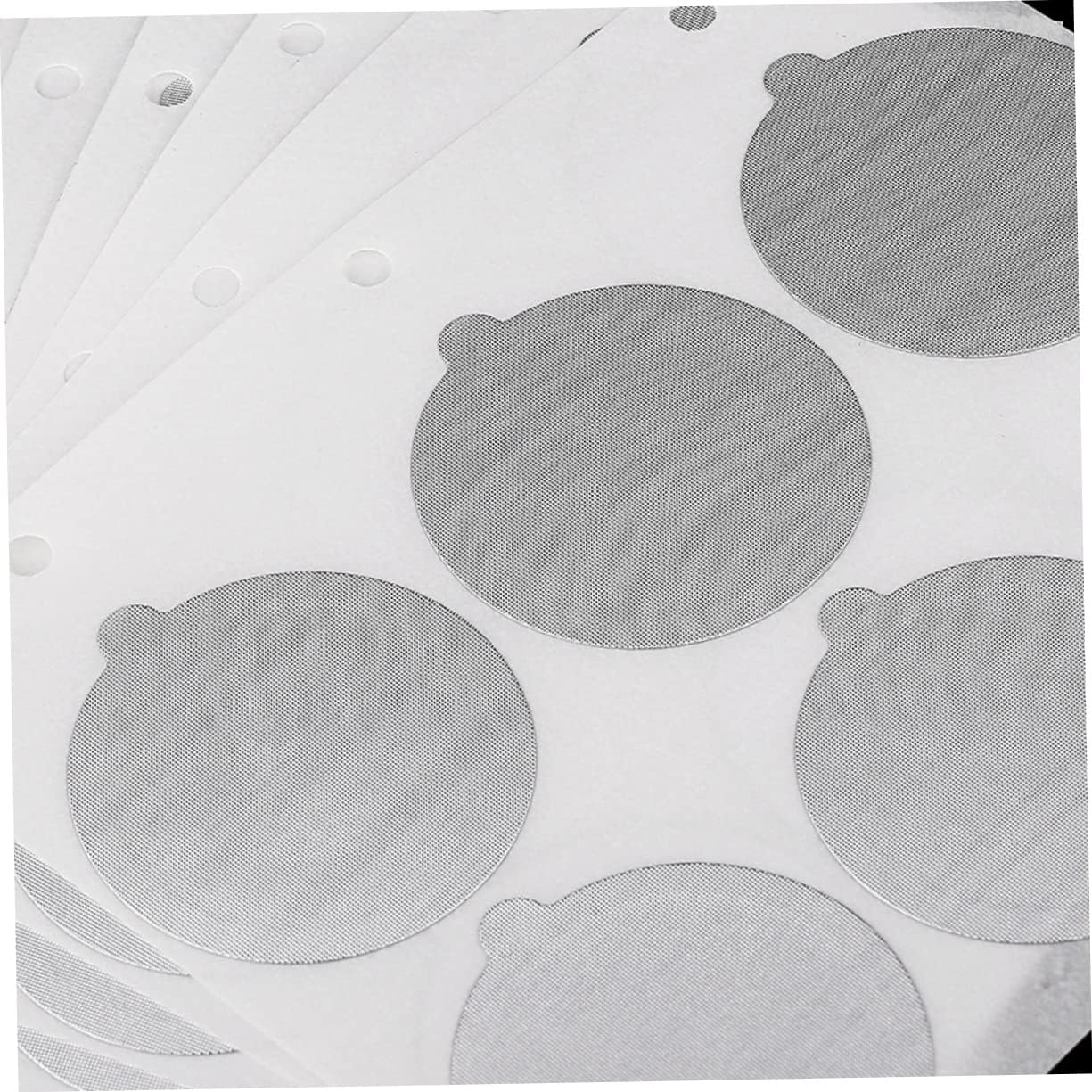 Alipis 120Pcs Espresso Foil Lids Aluminum Foil Lid Pod Seal Espresso Seal for Coffee Capsules Use Machines image number 5