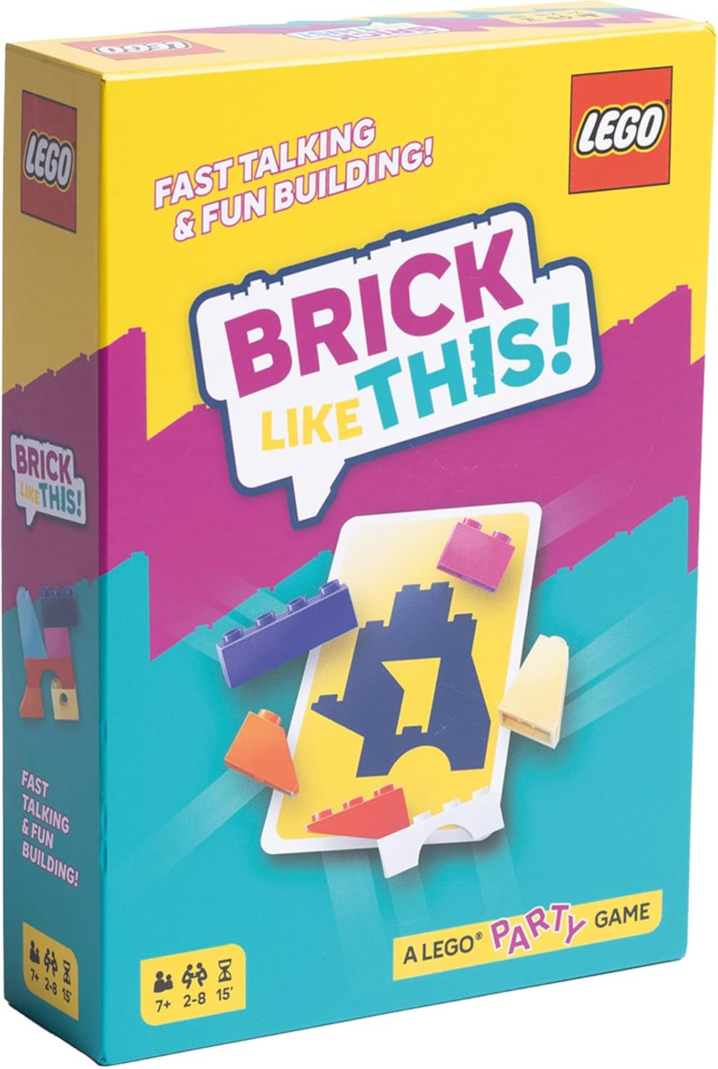 Bezzerwizzer | Brick like This! the Official  Party Game - a Fast, Fun Building Game for Families, Kids, Teens & Adults, Ages 7+, 2-8 Players, 15 Minute Playtime image number 2