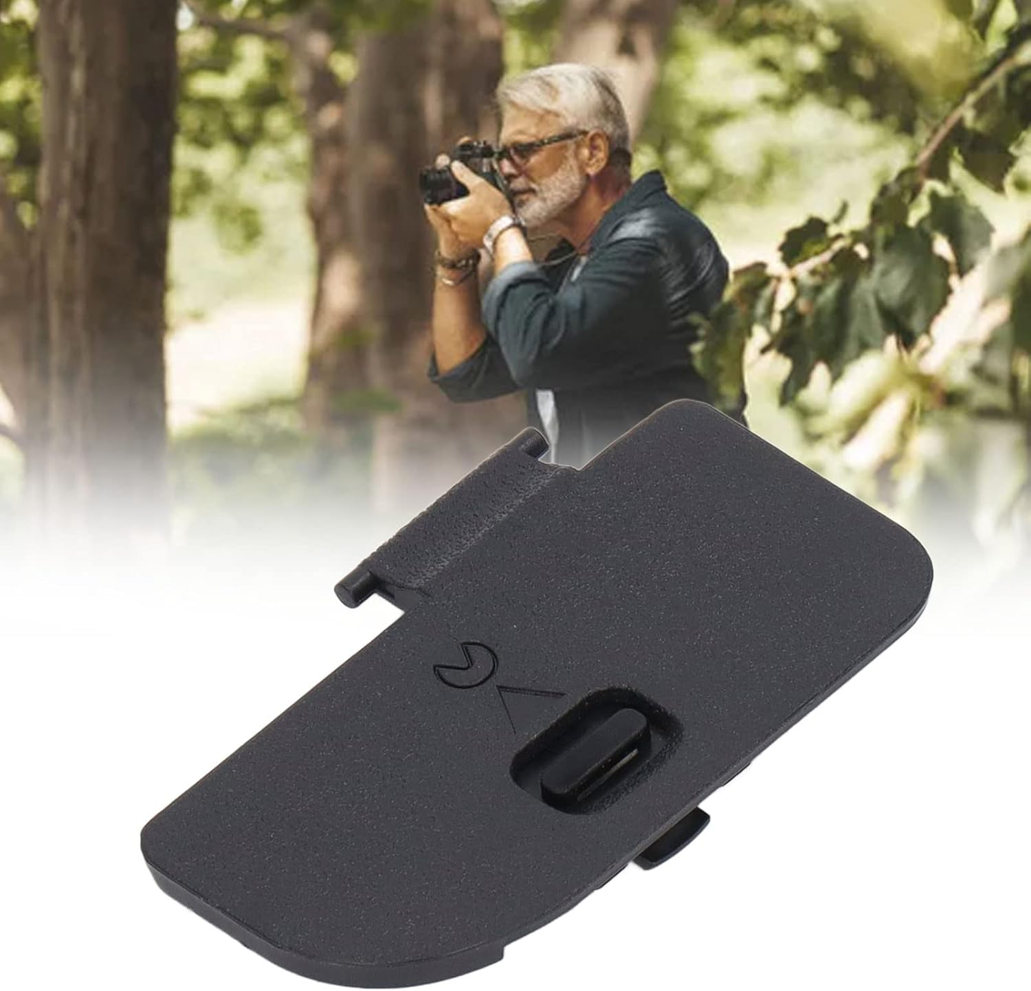 Fafeims Battery Door Cover Replacement for Nikon Z5/Z6/Z7/Z6II/Z7II &ndash; Premium Metal & Plastic Construction, Secure Fit & Easy Installation &ndash; Compatible with Nikon Mirrorless Camera Accessories image number 3