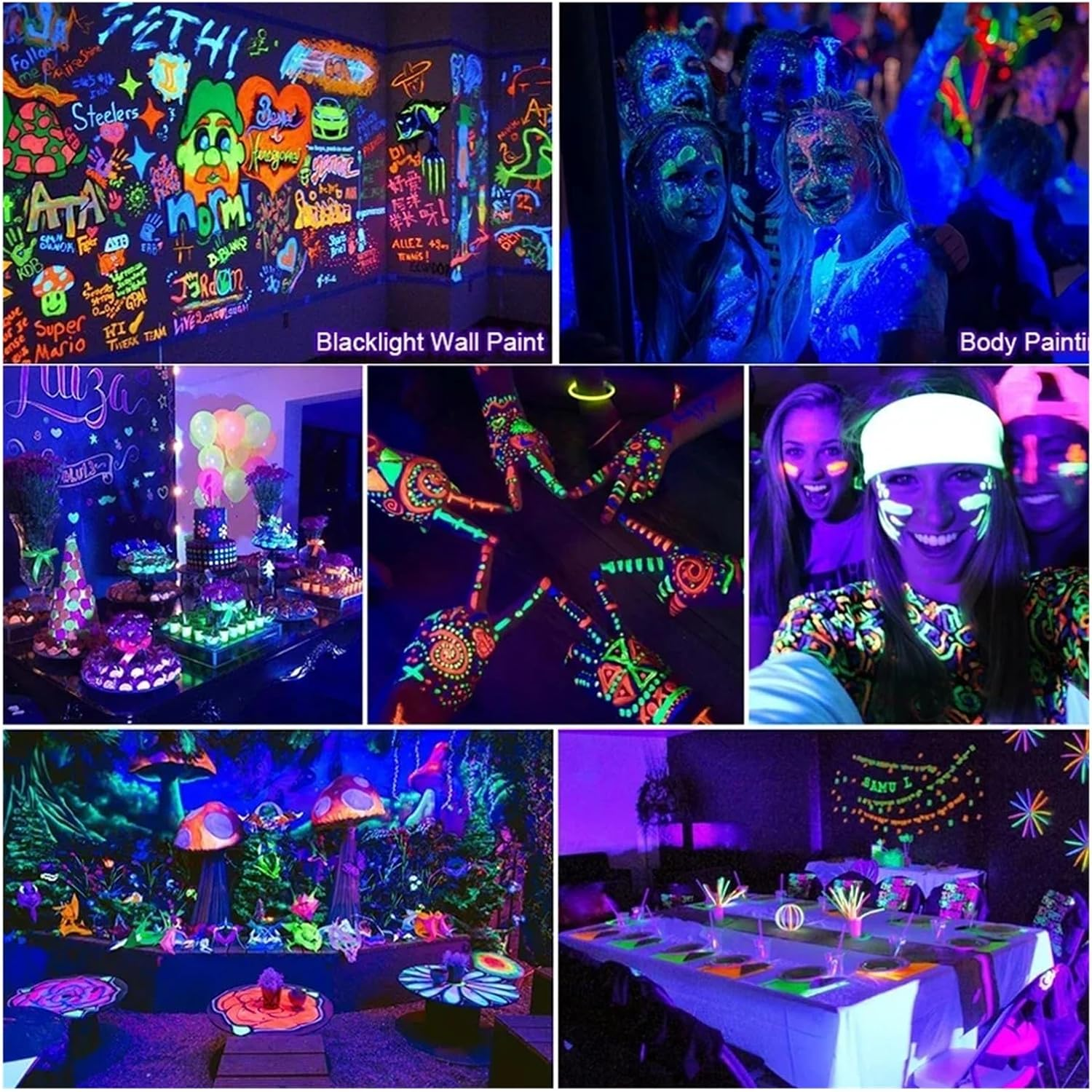 200/300W Purple Black Light 395Nm UV Curing Fluorescent Detection Lamp for Shadowless Glue Green Oil Resin for DIY Enclosures(200W) image number 3