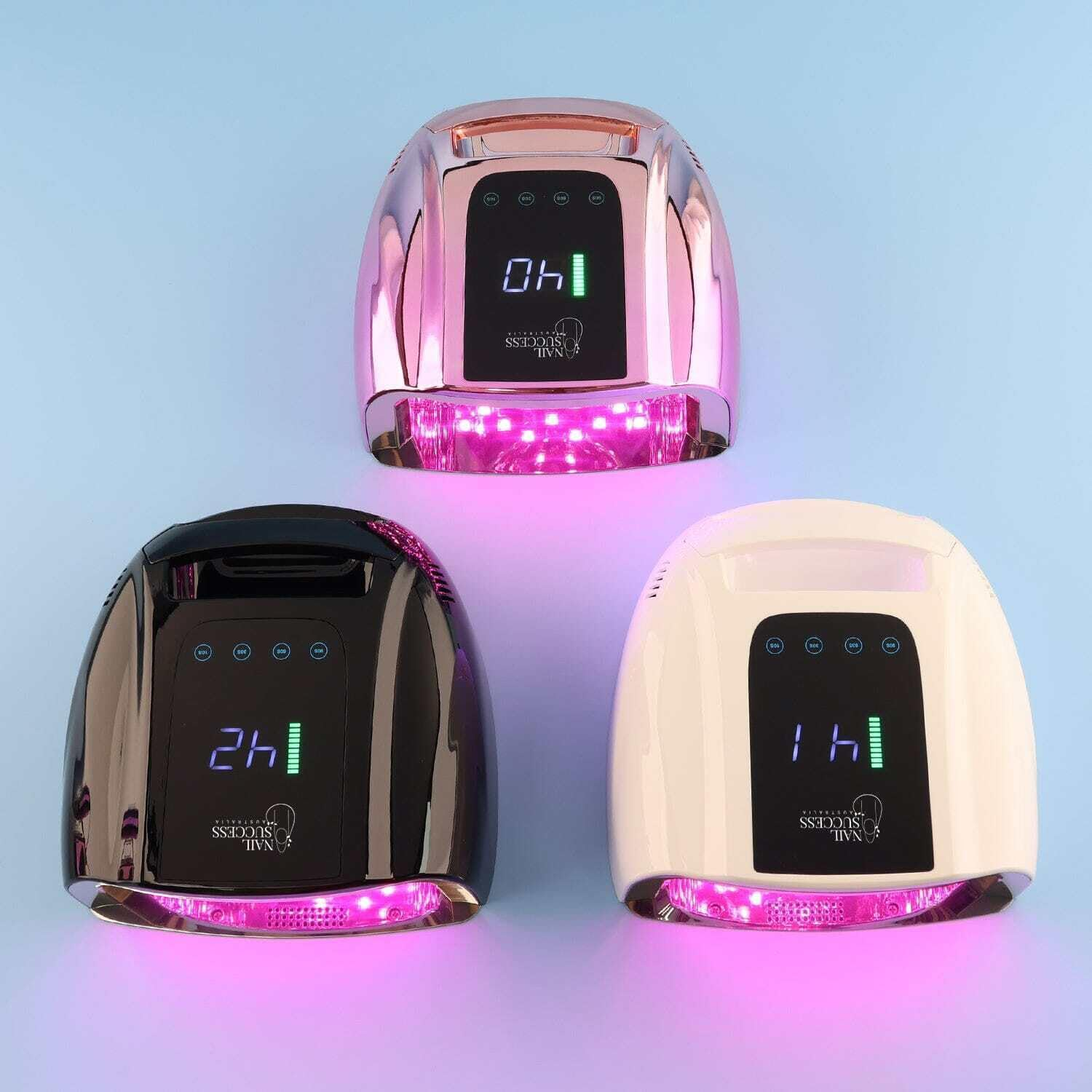 PRO Rechargeable Nail Lamp LED/UV 96W - Purple Pink image number 6