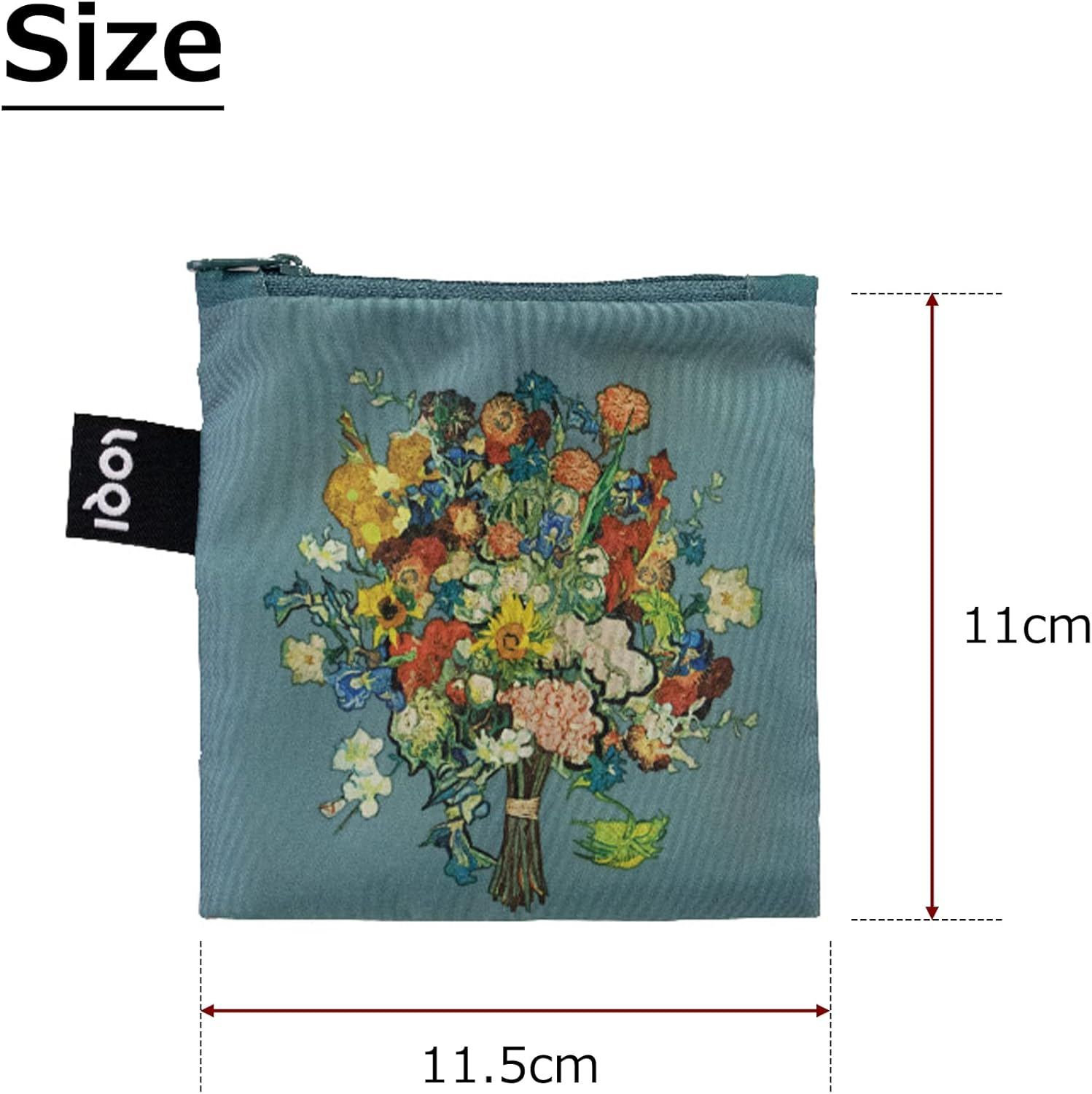 LOQI Van Gogh Ramo 50Th Anniversary Blue Multi-Coloured Contemporary Bag, Colourful, Contemporary image number 2